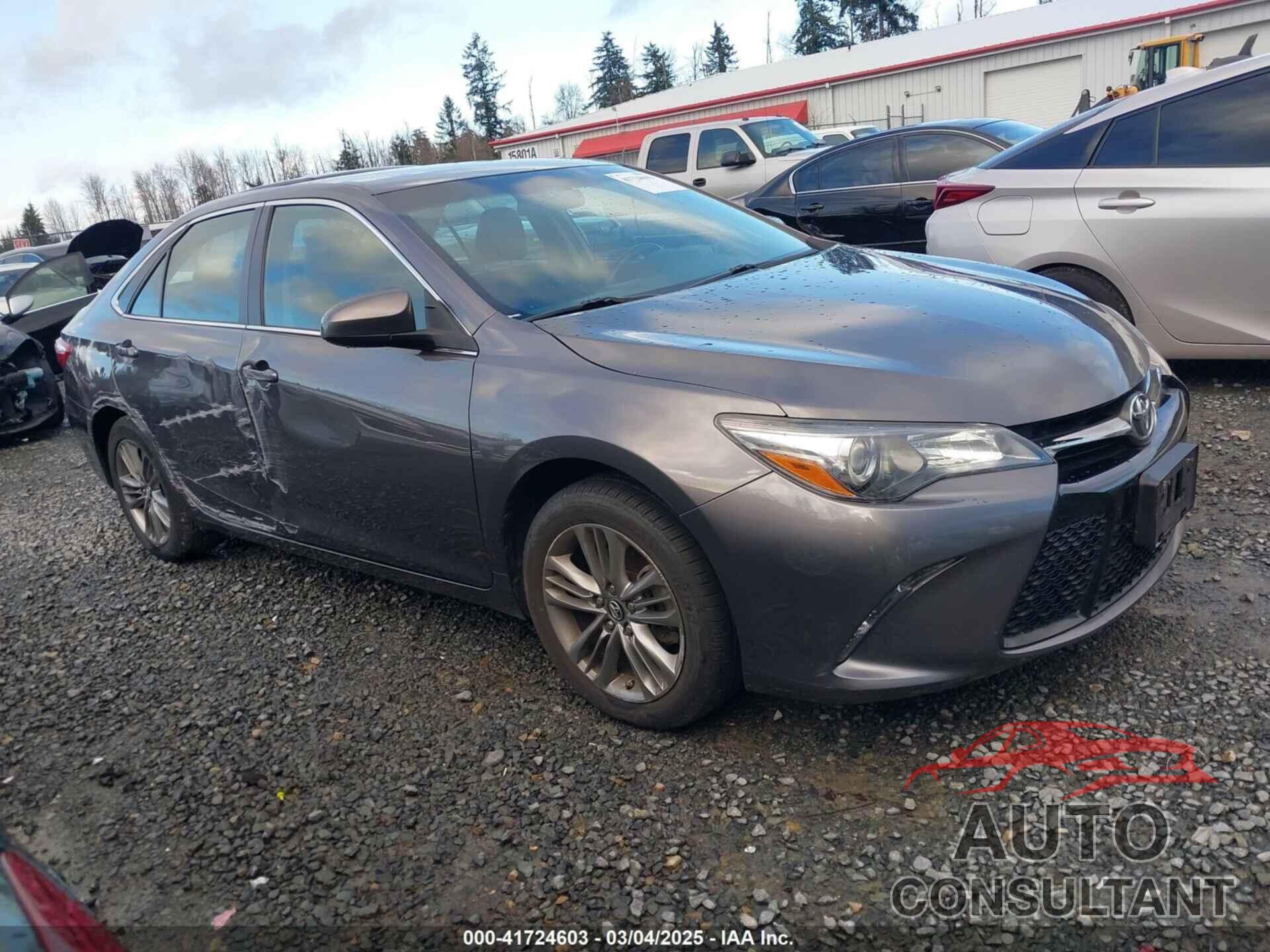 TOYOTA CAMRY 2017 - 4T1BF1FK0HU762136
