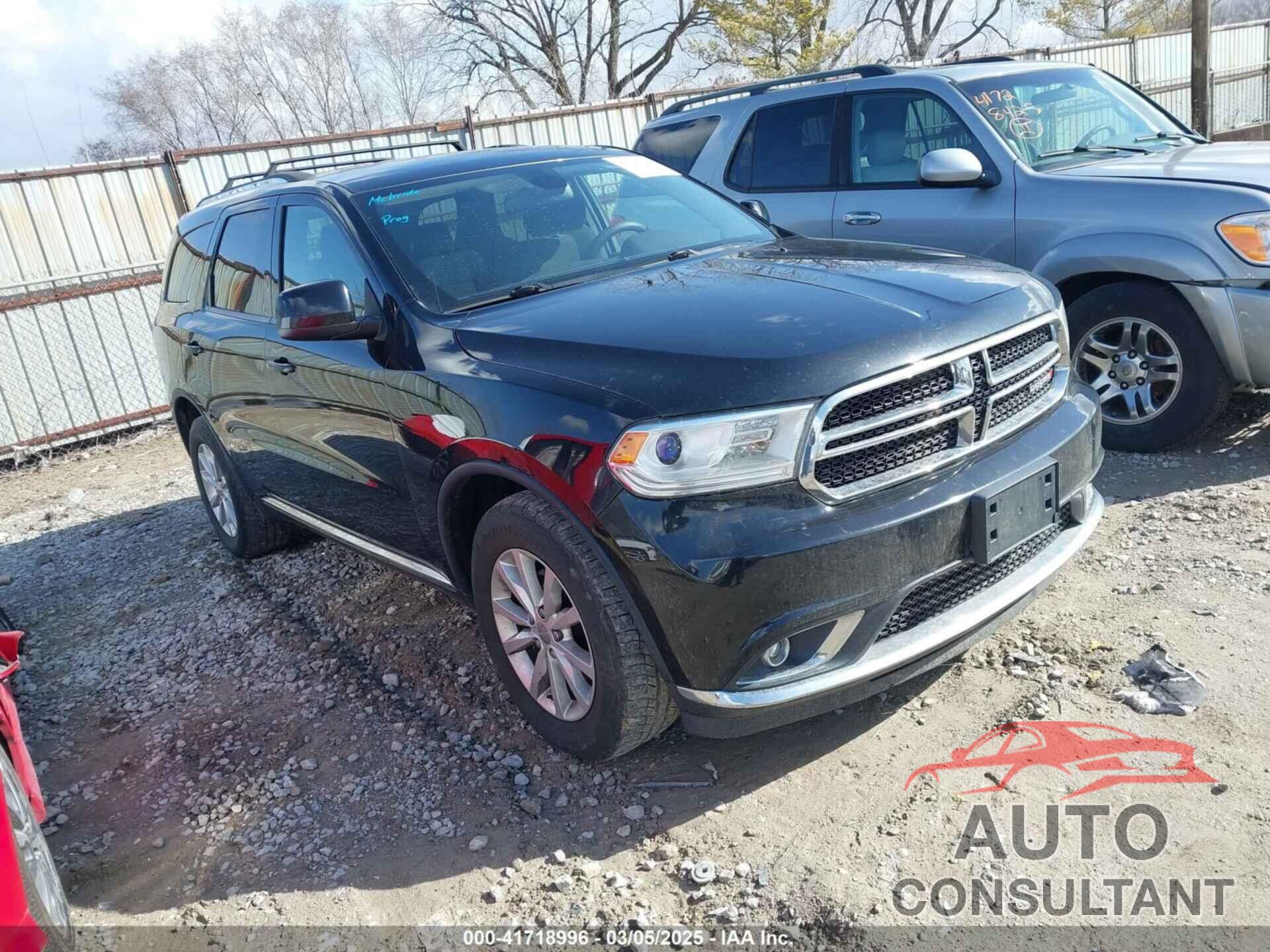 DODGE DURANGO 2014 - 1C4RDJAGXEC976807