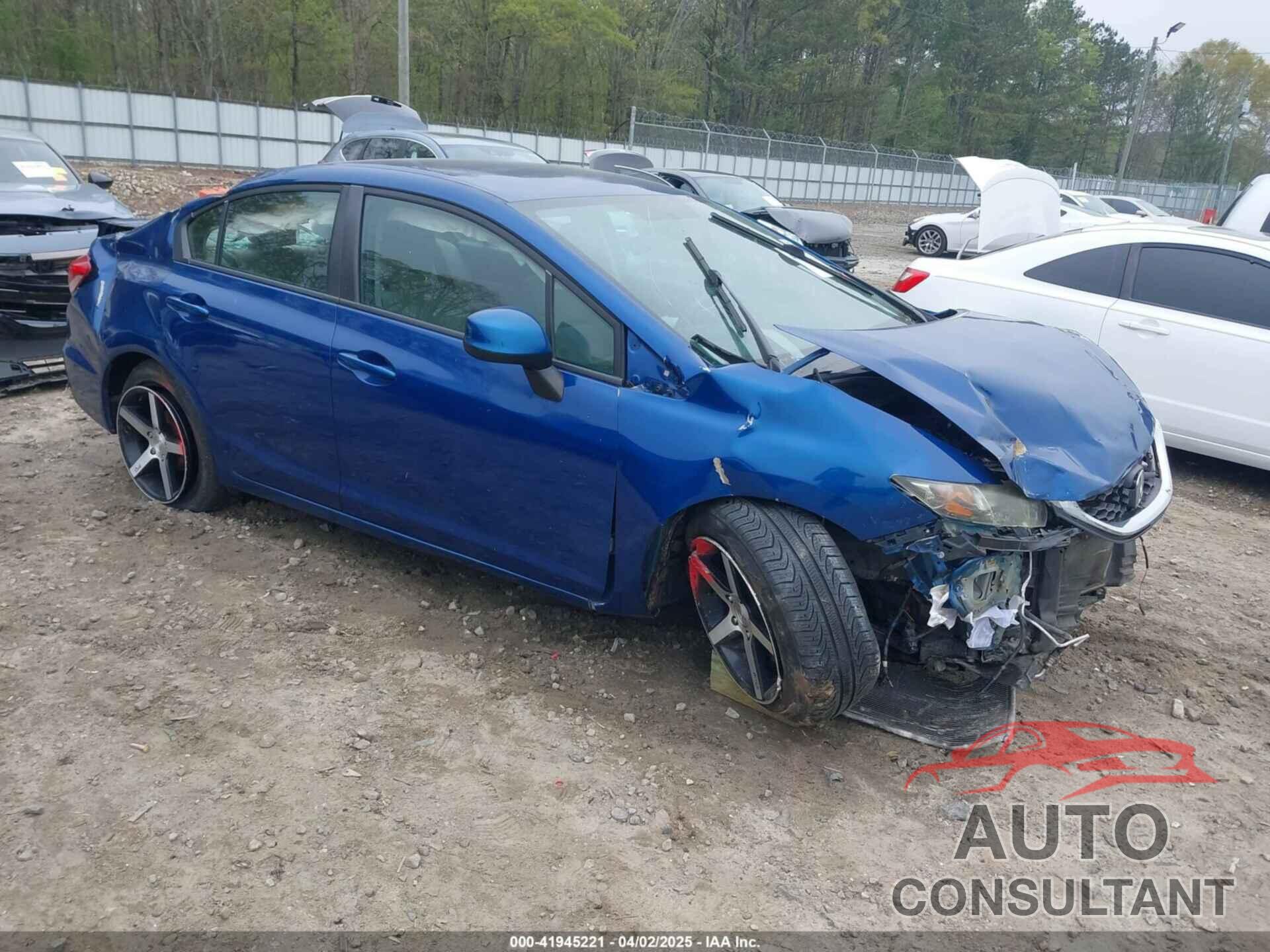 HONDA CIVIC 2013 - 19XFB2F58DE046286