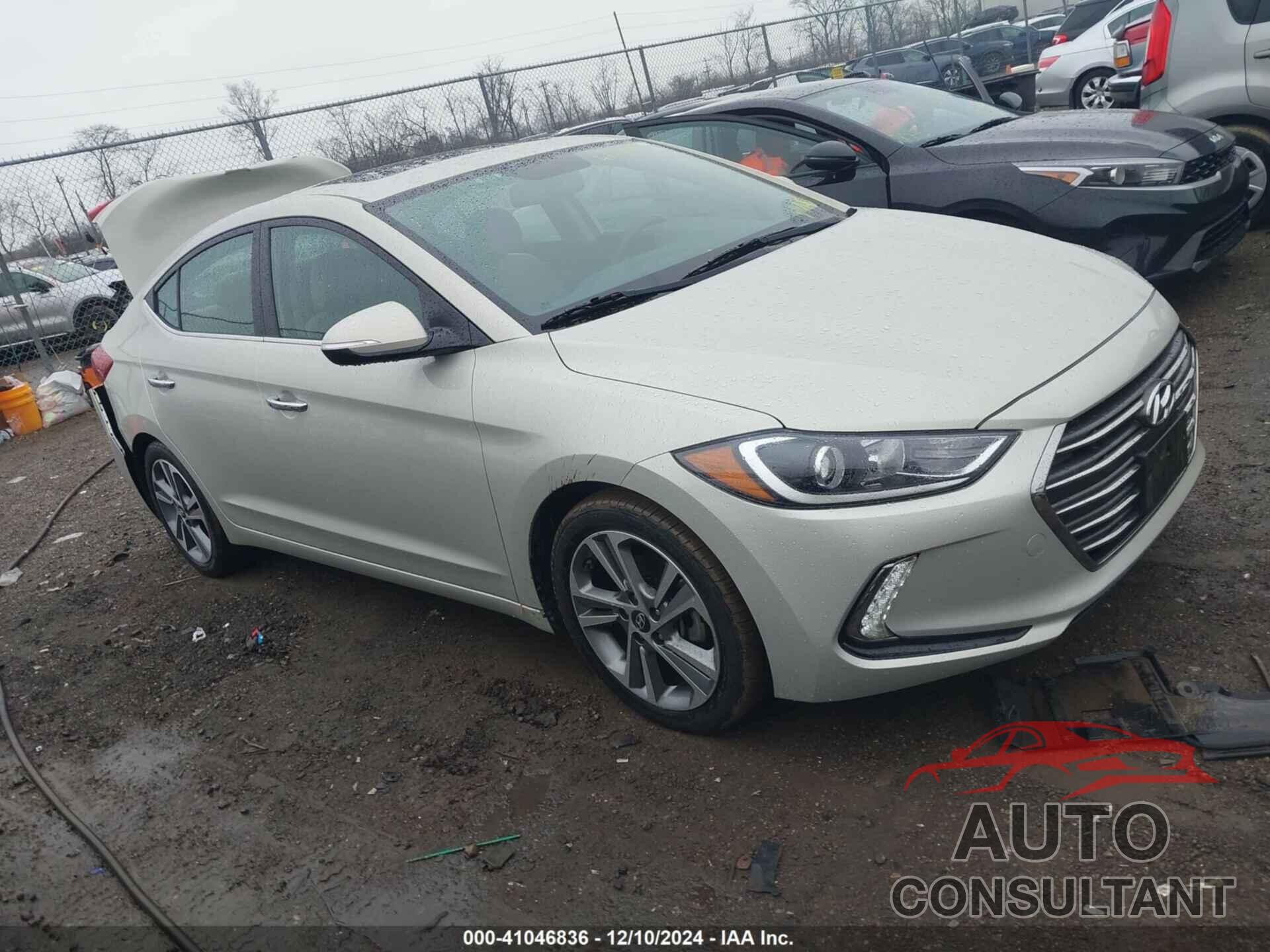 HYUNDAI ELANTRA 2017 - KMHD84LF8HU061923
