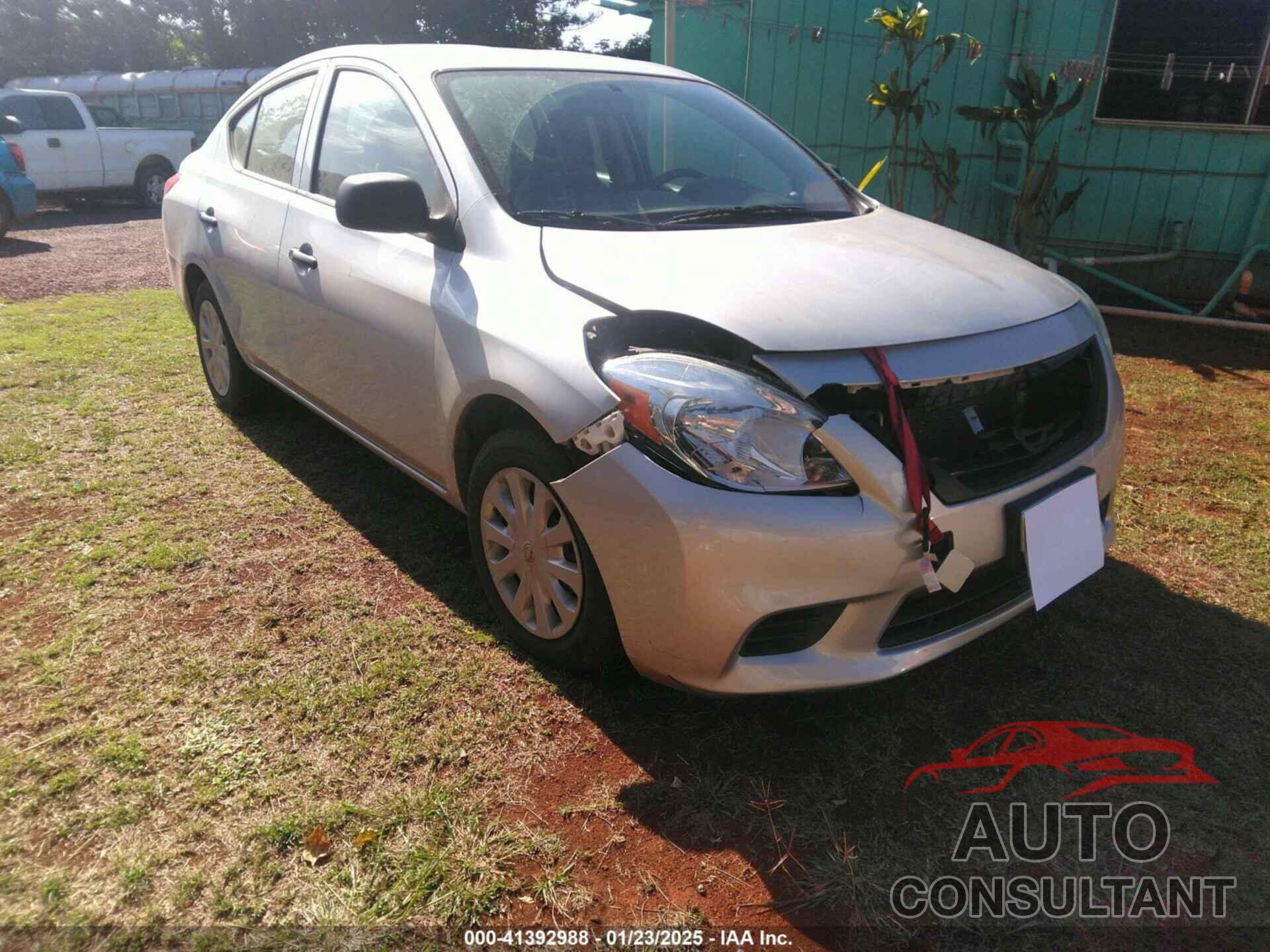 NISSAN VERSA 2012 - 3N1CN7AP6CL875841