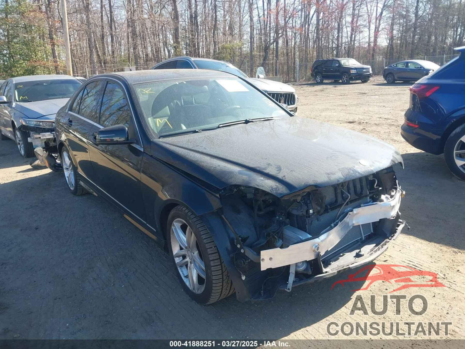 MERCEDES-BENZ C 300 2012 - WDDGF8BB4CR192166