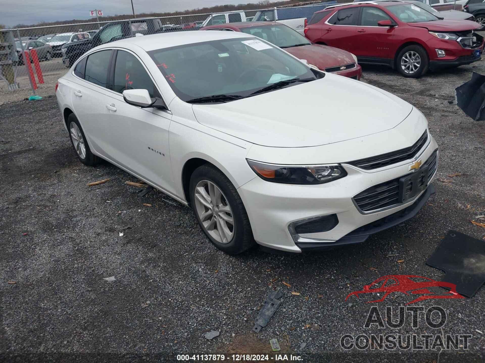 CHEVROLET MALIBU 2017 - 1G1ZE5ST5HF171082