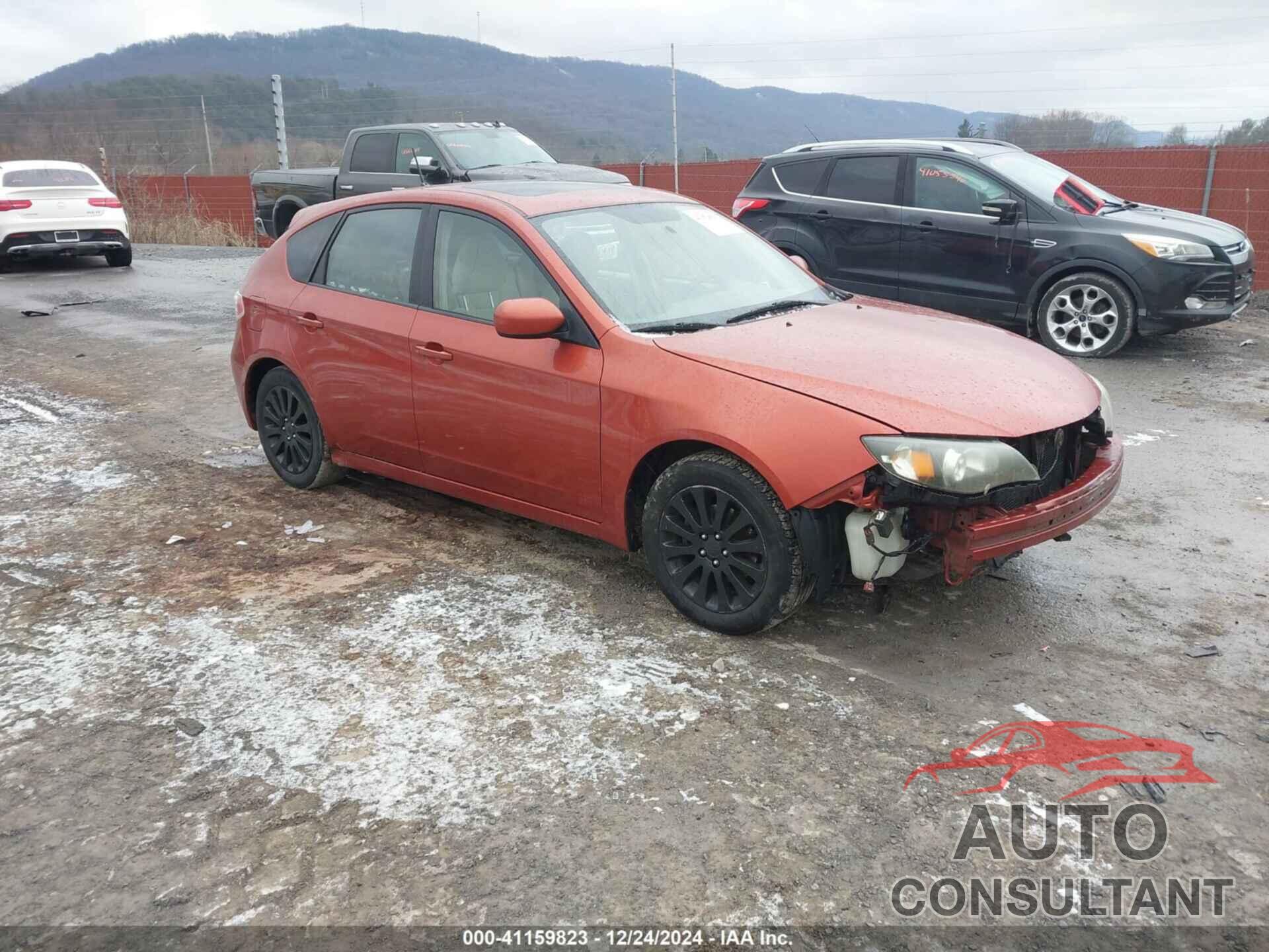 SUBARU IMPREZA 2009 - JF1GH60659H805317