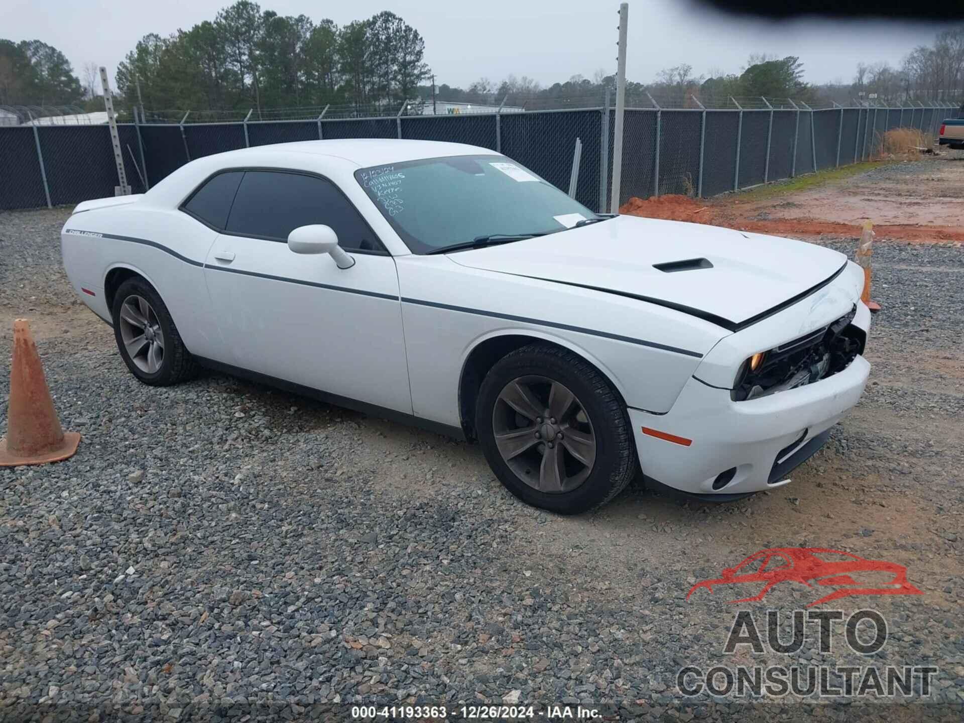 DODGE CHALLENGER 2018 - 2C3CDZAG1JH311407