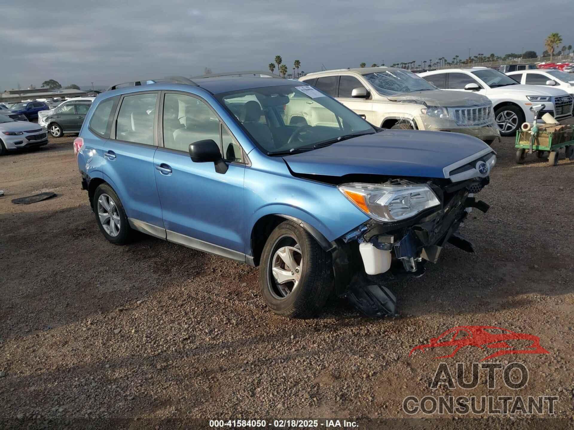 SUBARU FORESTER 2016 - JF2SJABC5GH479287
