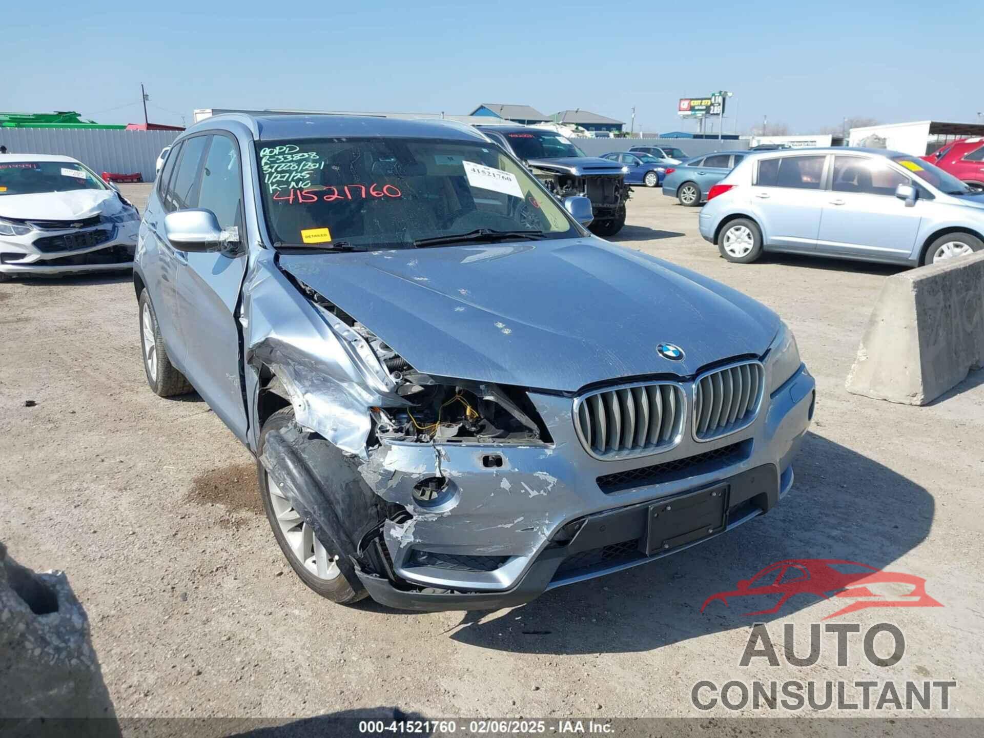 BMW X3 2014 - 5UXWX9C52E0D24979
