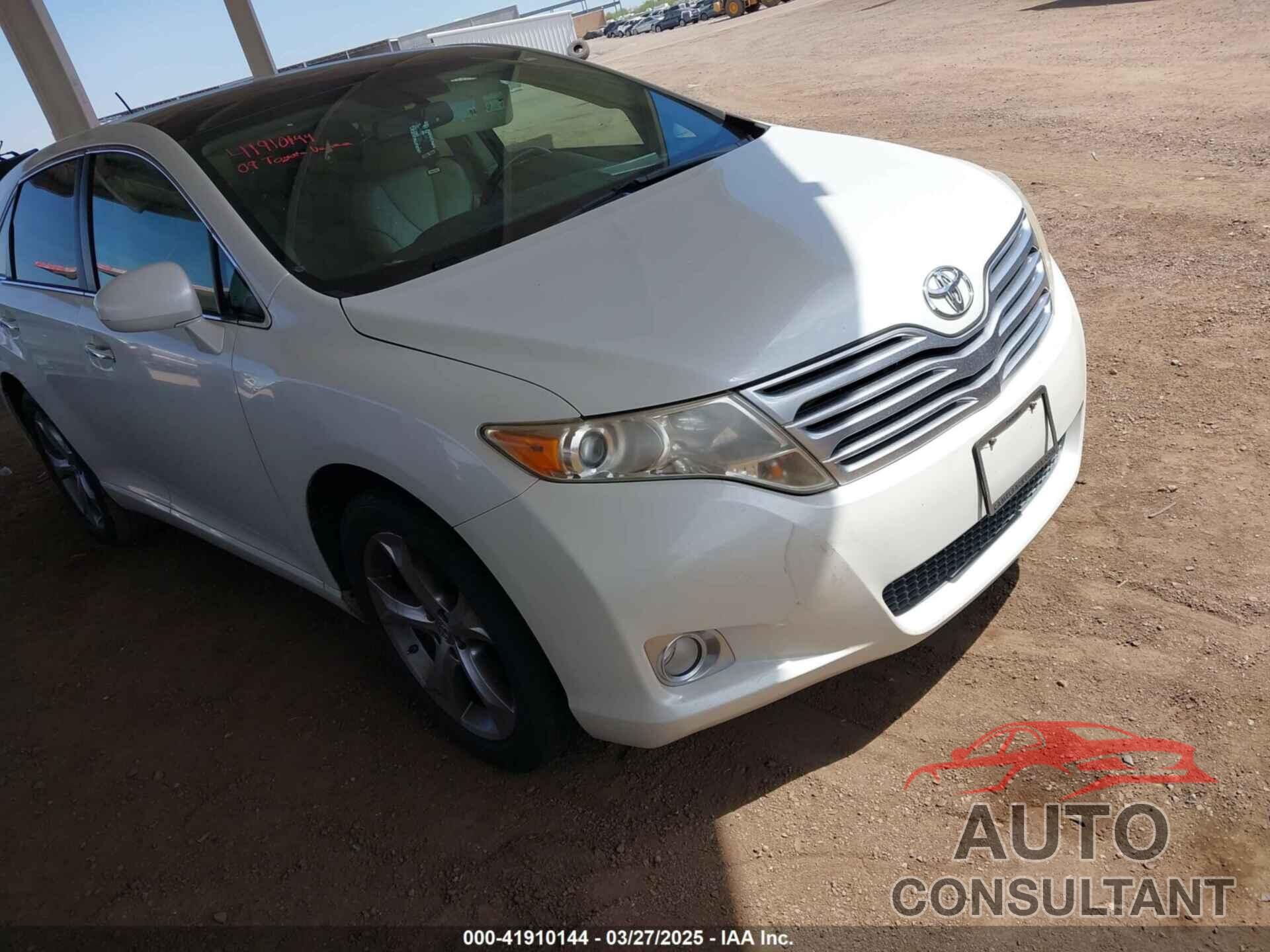 TOYOTA VENZA 2009 - 4T3ZK11A39U010660