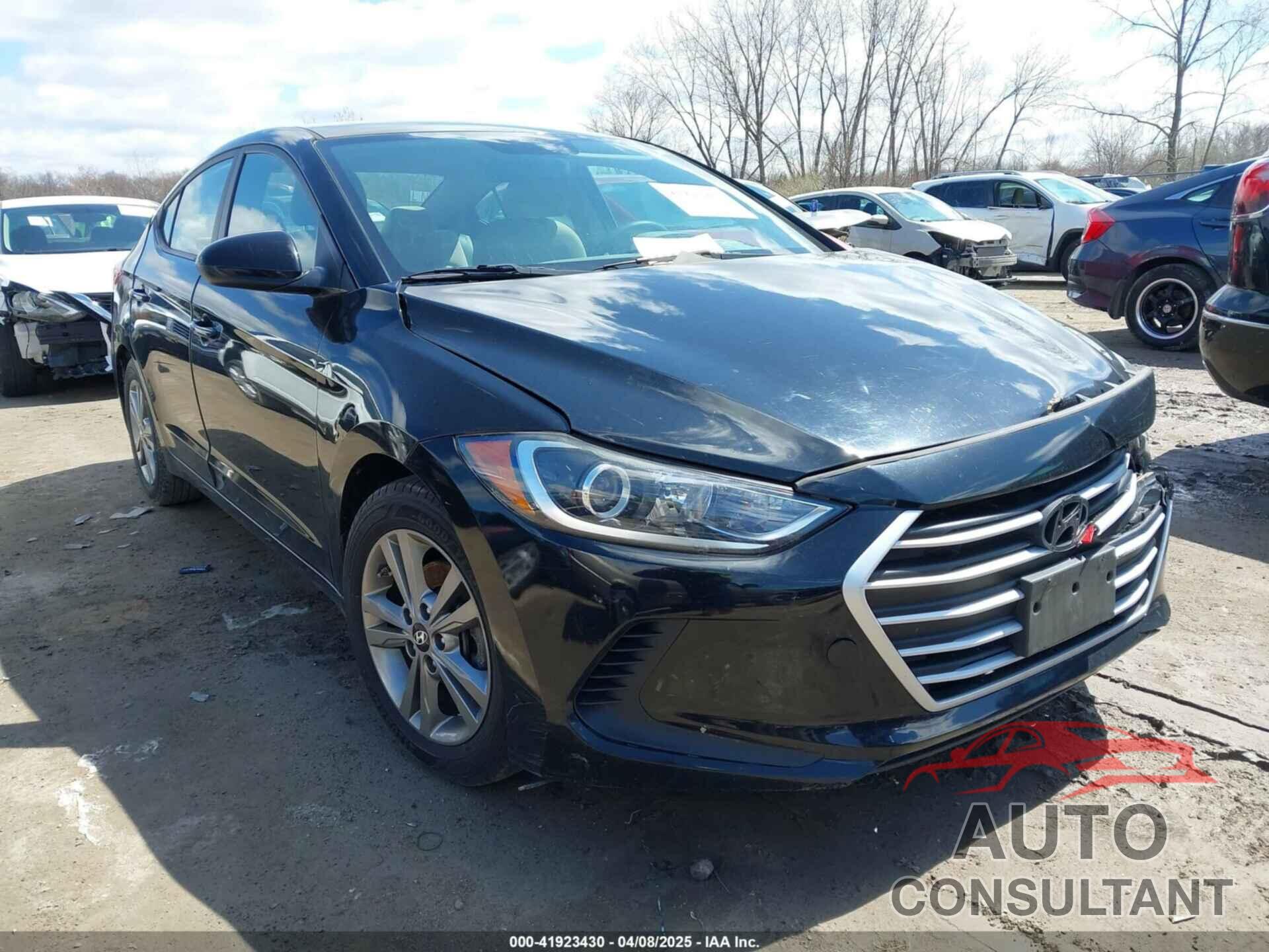 HYUNDAI ELANTRA 2017 - KMHD84LF0HU065657