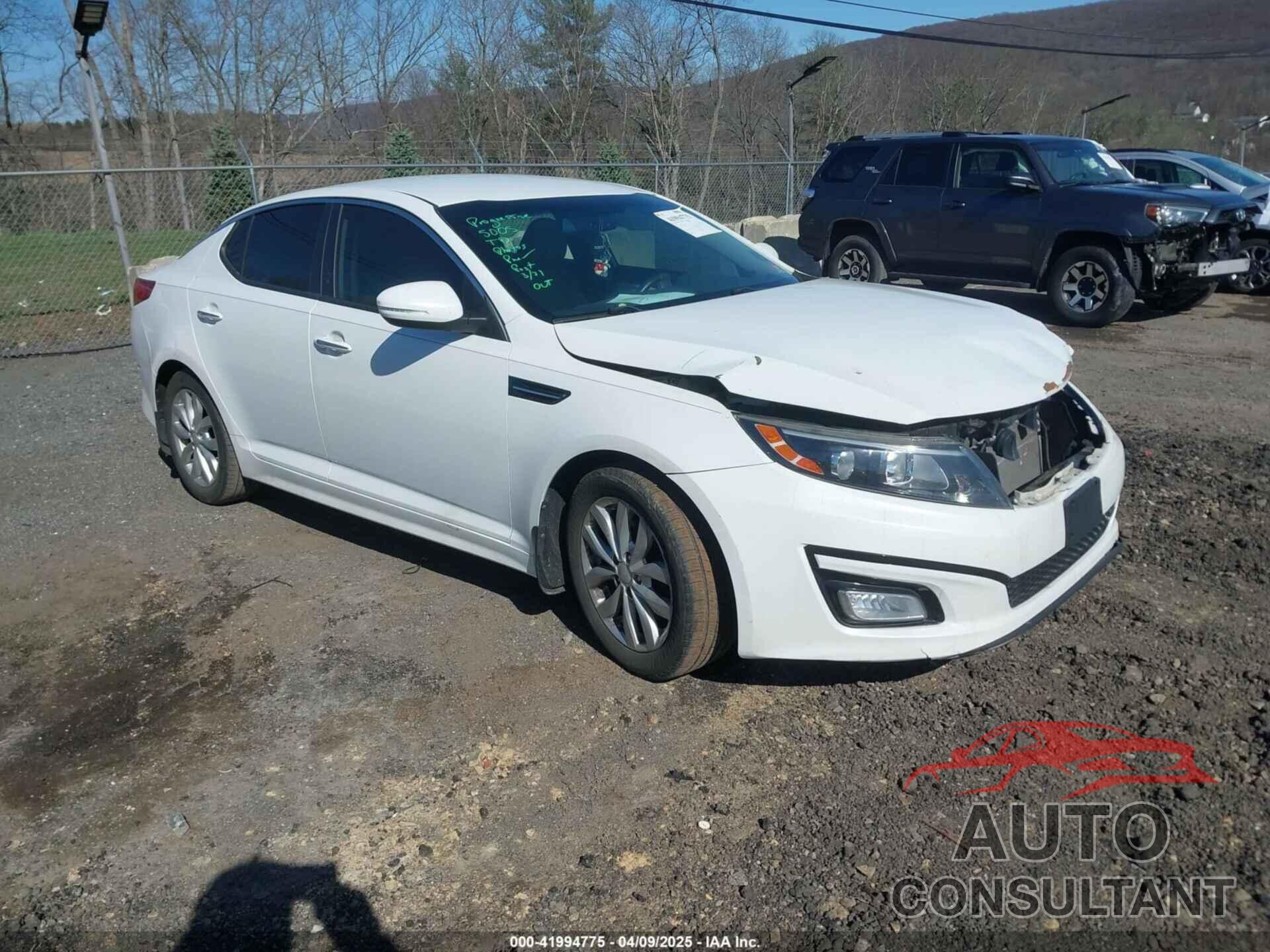 KIA OPTIMA 2015 - 5XXGN4A71FG490071