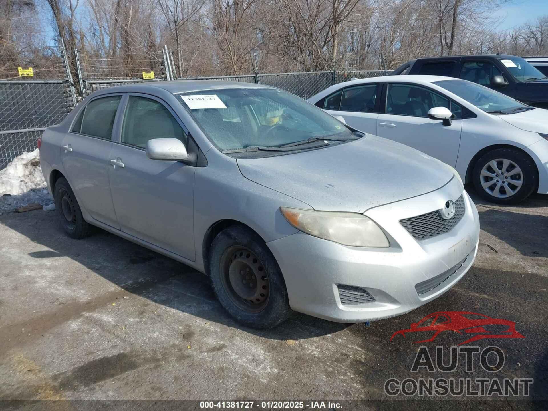 TOYOTA COROLLA 2009 - 1NXBU40E49Z013755