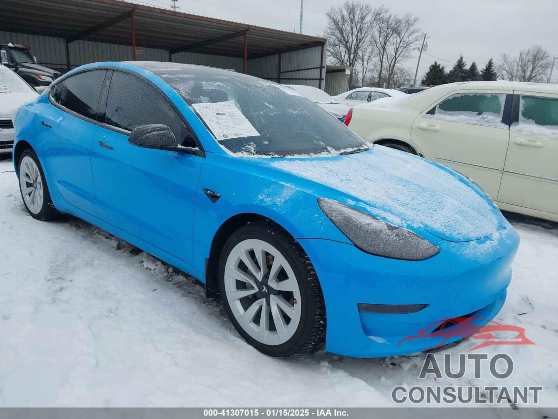 TESLA MODEL 3 2022 - 5YJ3E1EB3NF154564