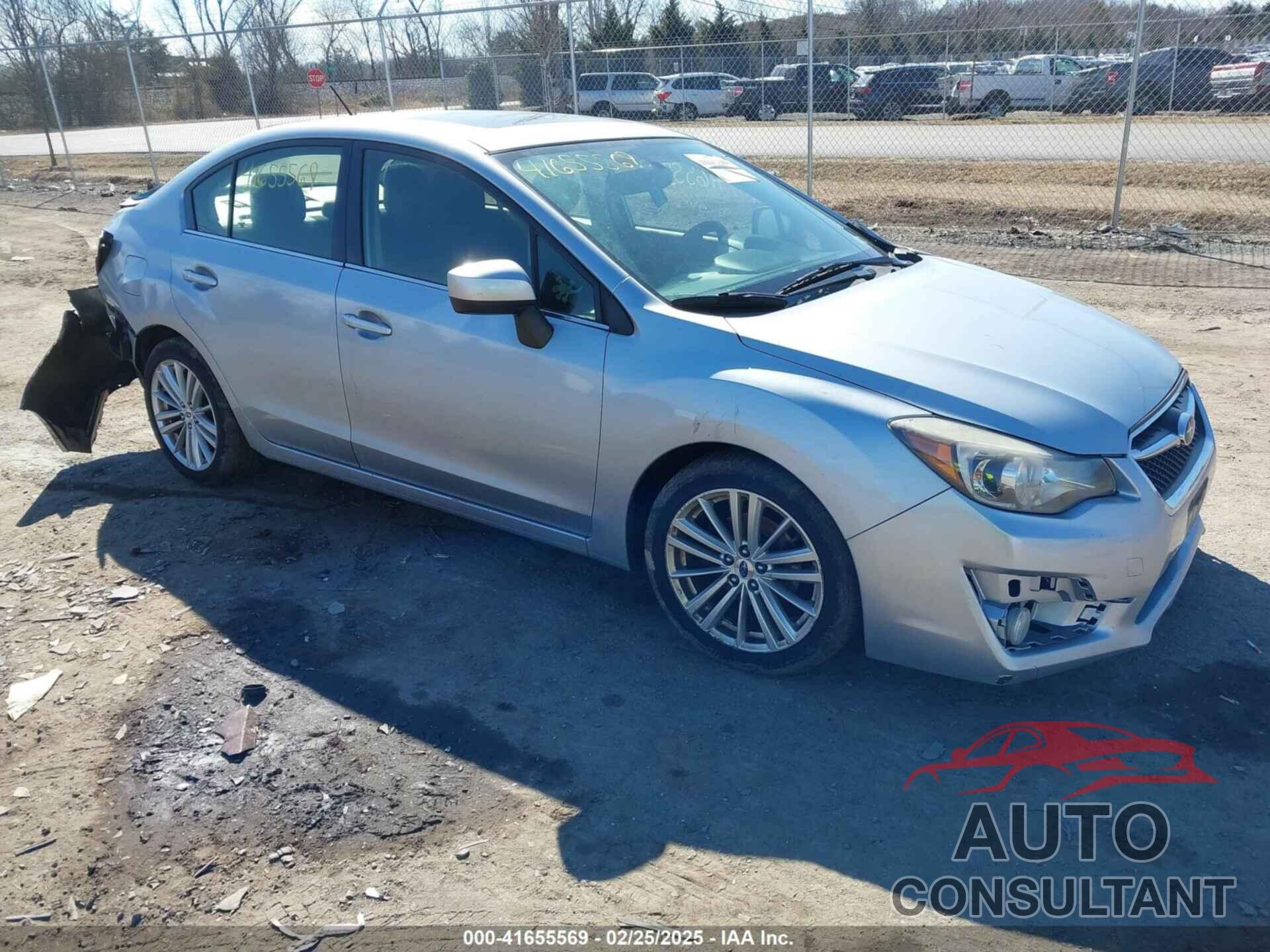 SUBARU IMPREZA 2016 - JF1GJAF69GH008757