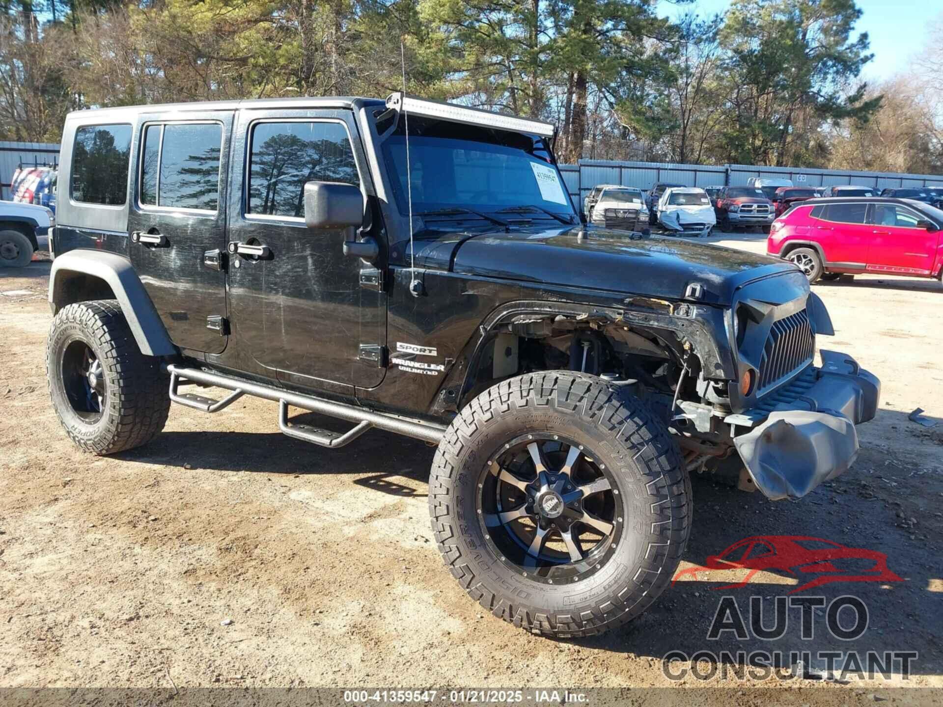 JEEP WRANGLER UNLIMITED 2010 - 1J4BA3H19AL127196