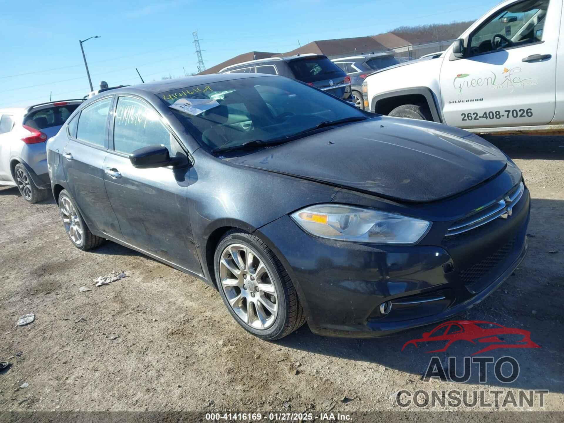 DODGE DART 2013 - 1C3CDFCH3DD149902