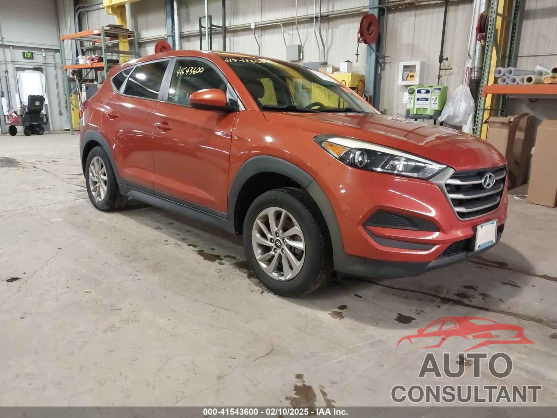 HYUNDAI TUCSON 2017 - KM8J23A47HU427547