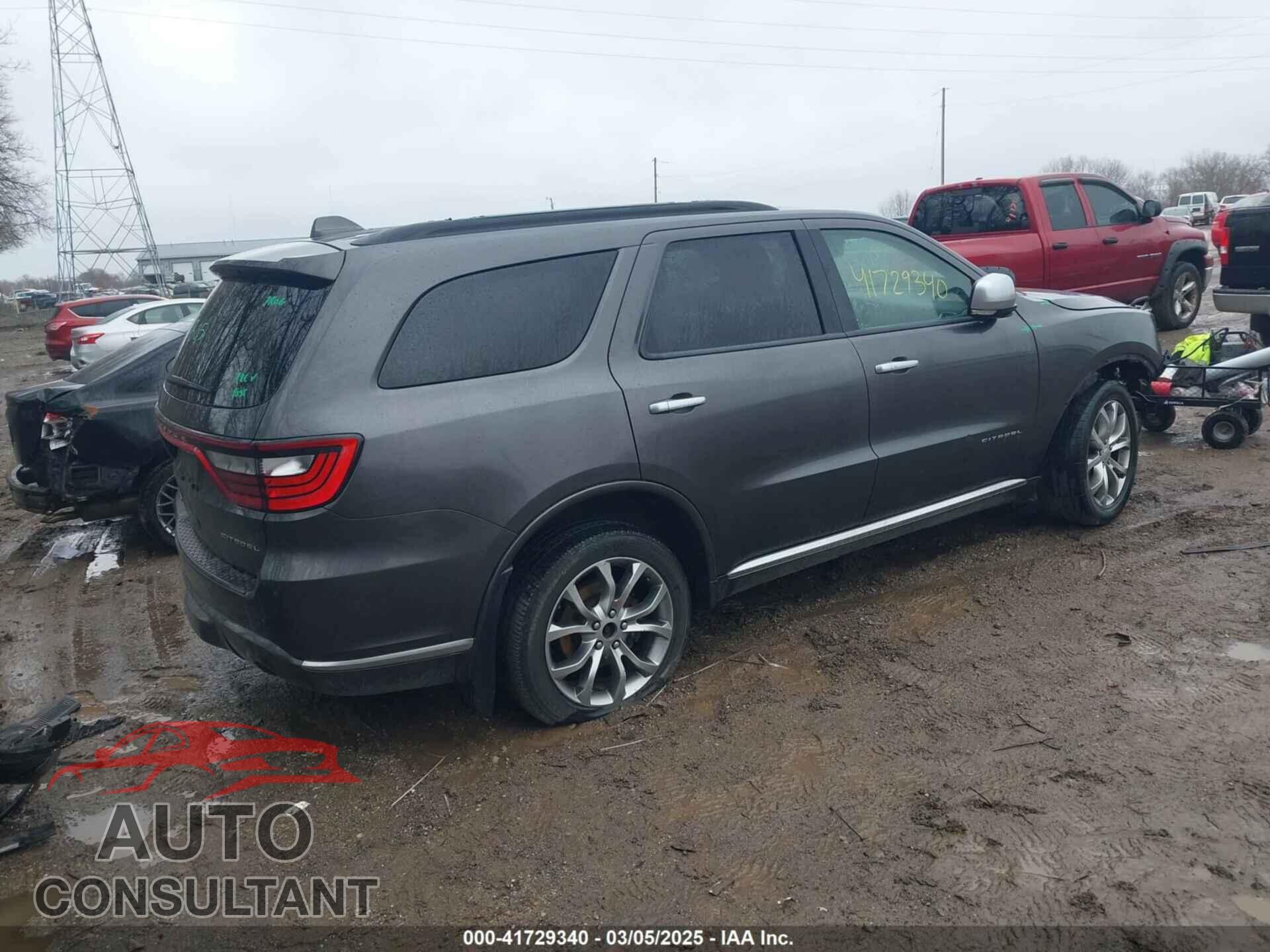 DODGE DURANGO 2017 - 1C4RDJEG7HC785408
