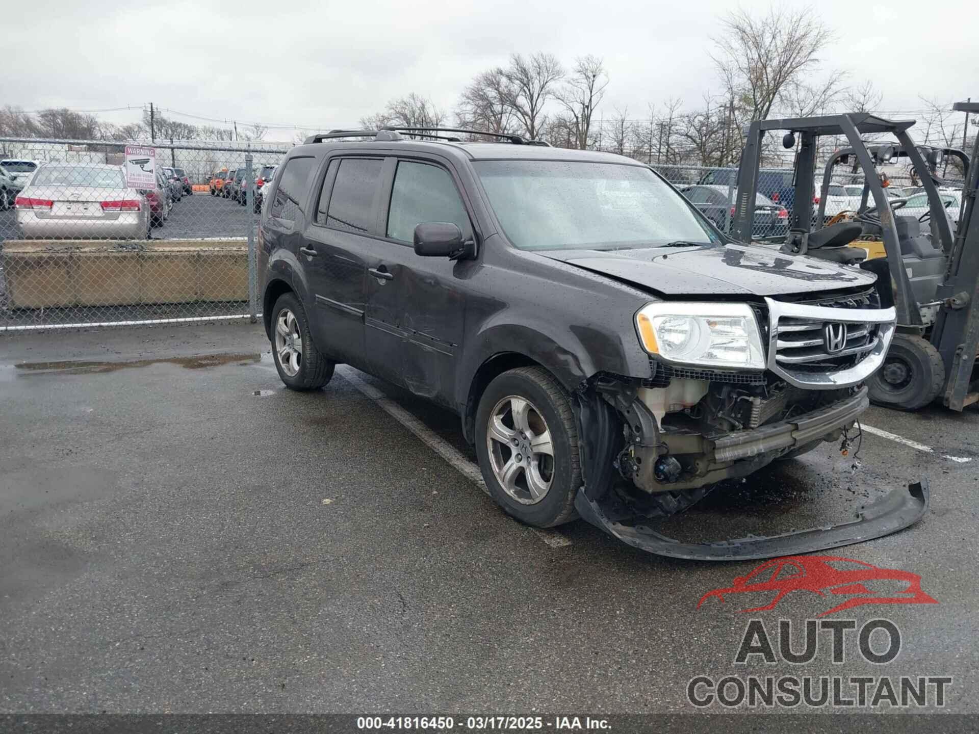 HONDA PILOT 2012 - 5FNYF4H57CB010667