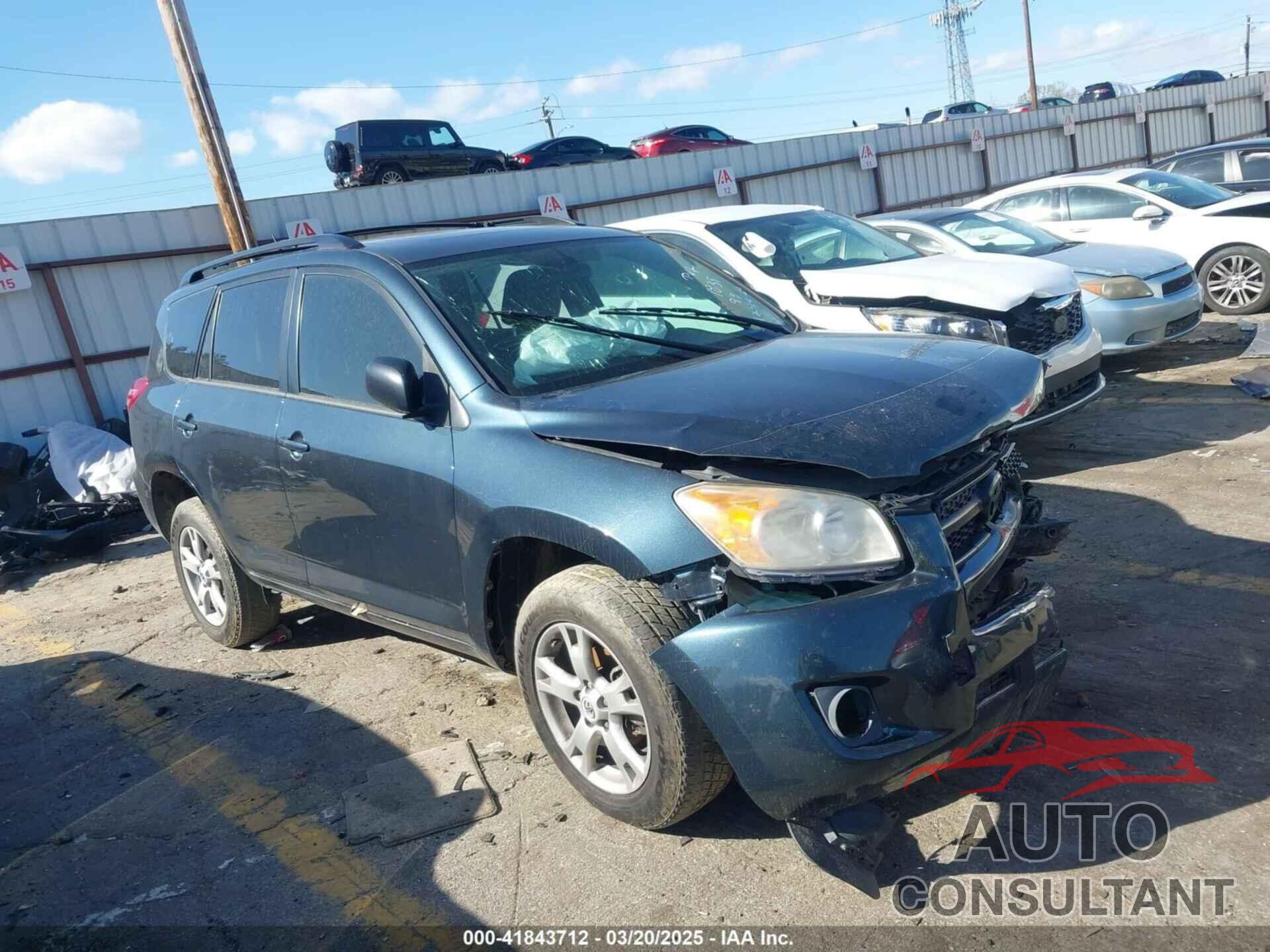 TOYOTA RAV4 2012 - 2T3ZF4DV7CW151839