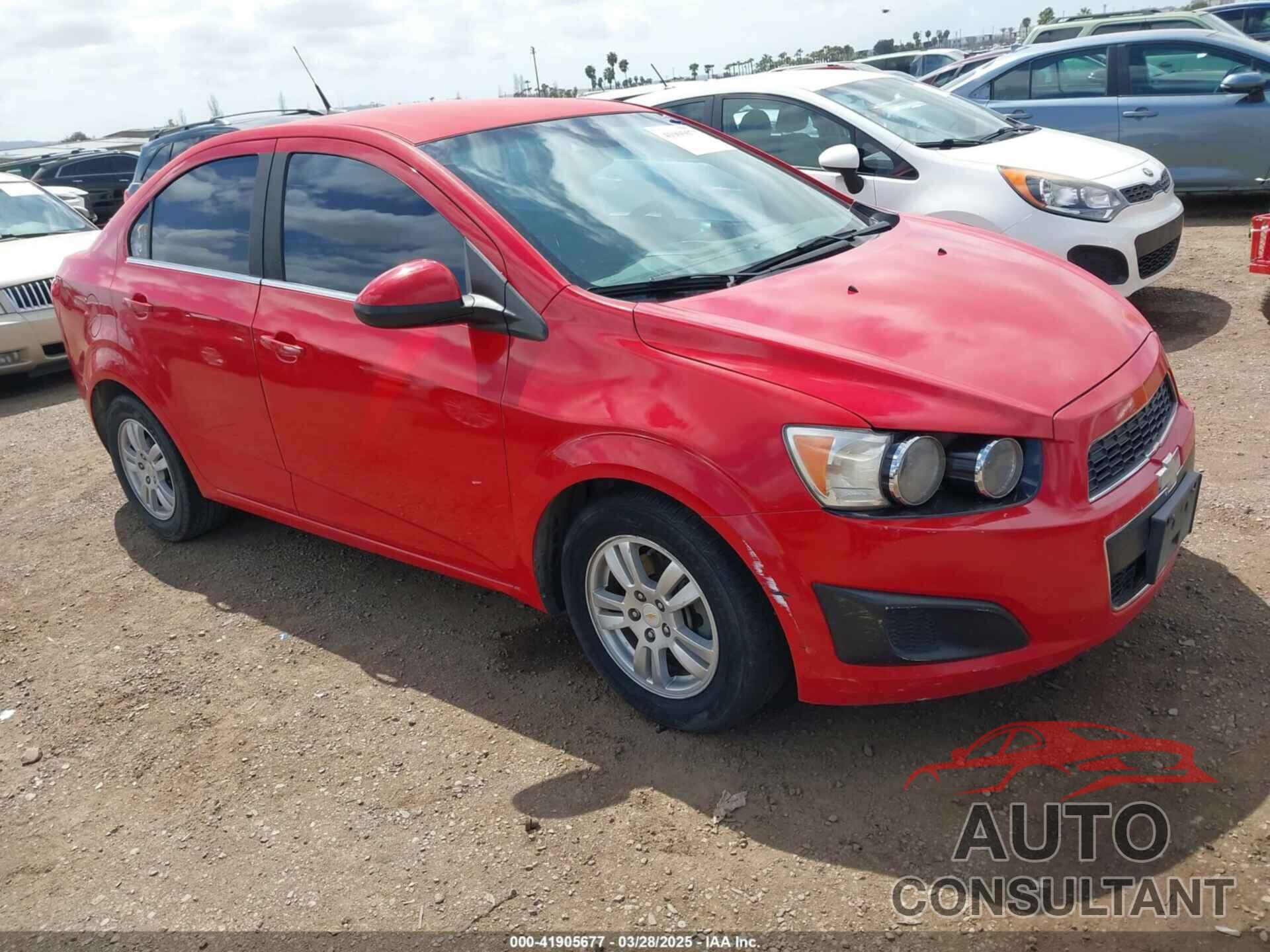 CHEVROLET SONIC 2012 - 1G1JC5SH9C4146429