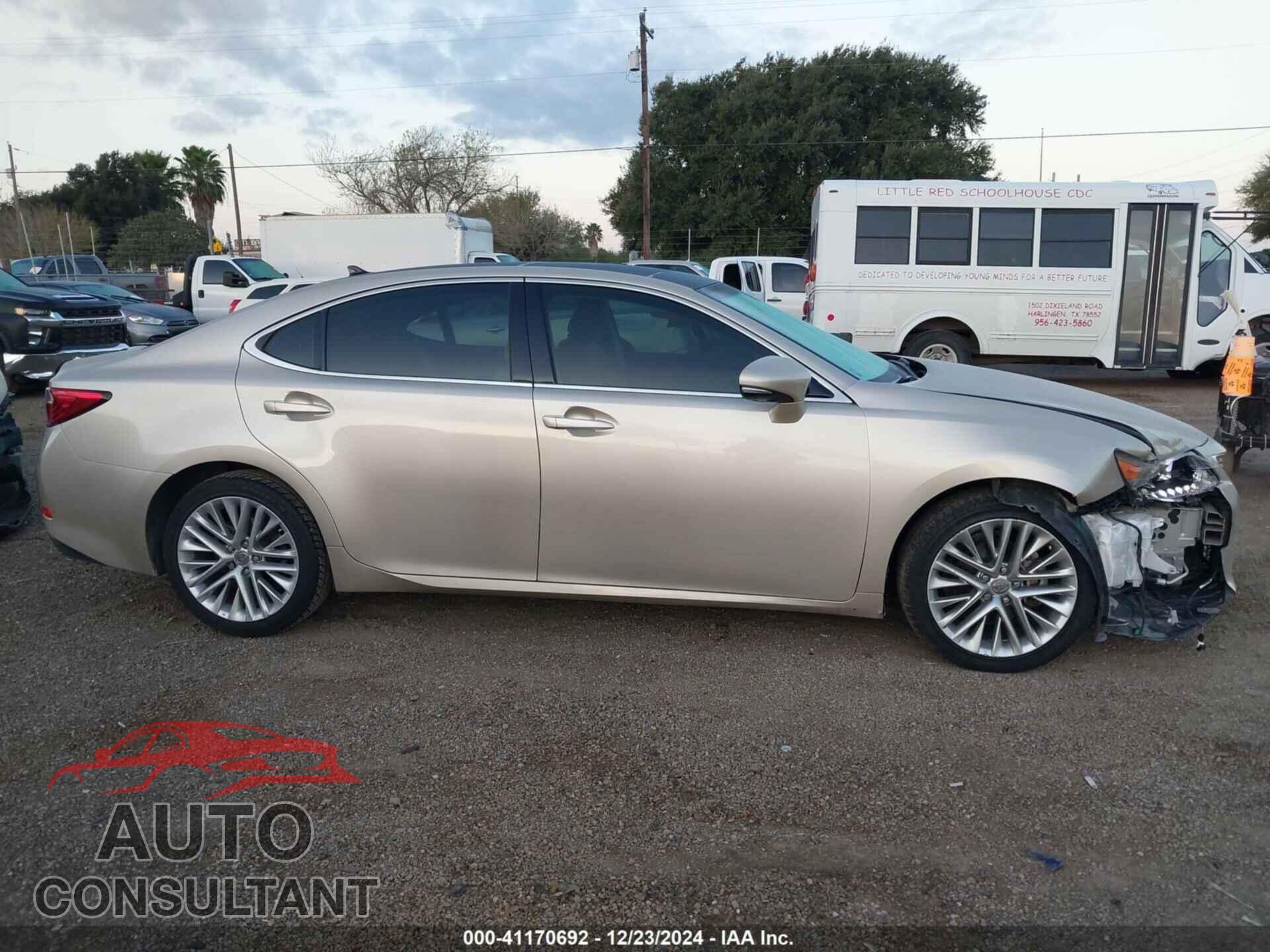LEXUS ES 2013 - JTHBK1GG6D2000251