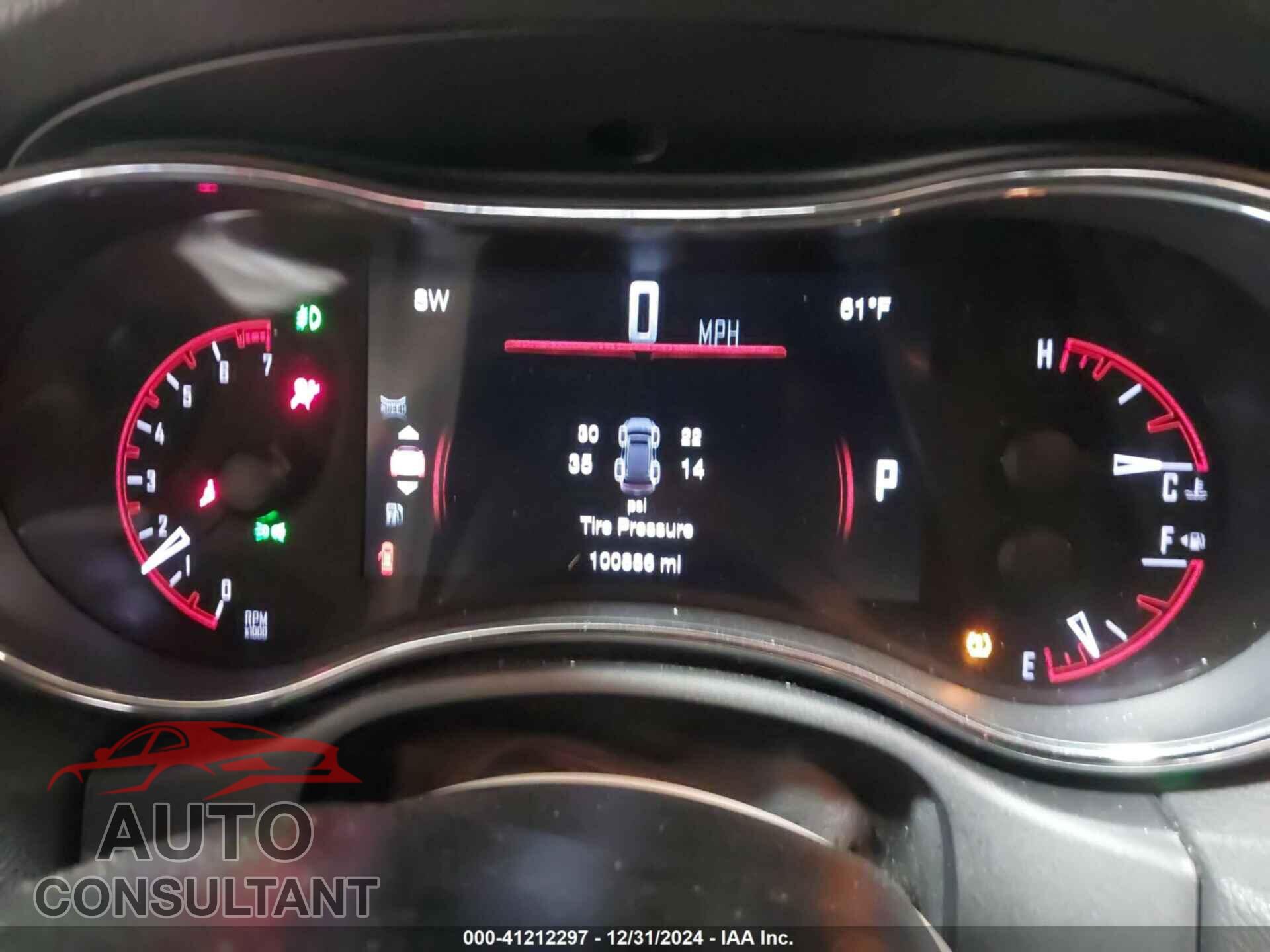 DODGE DURANGO 2017 - 1C4RDJDG5HC630034