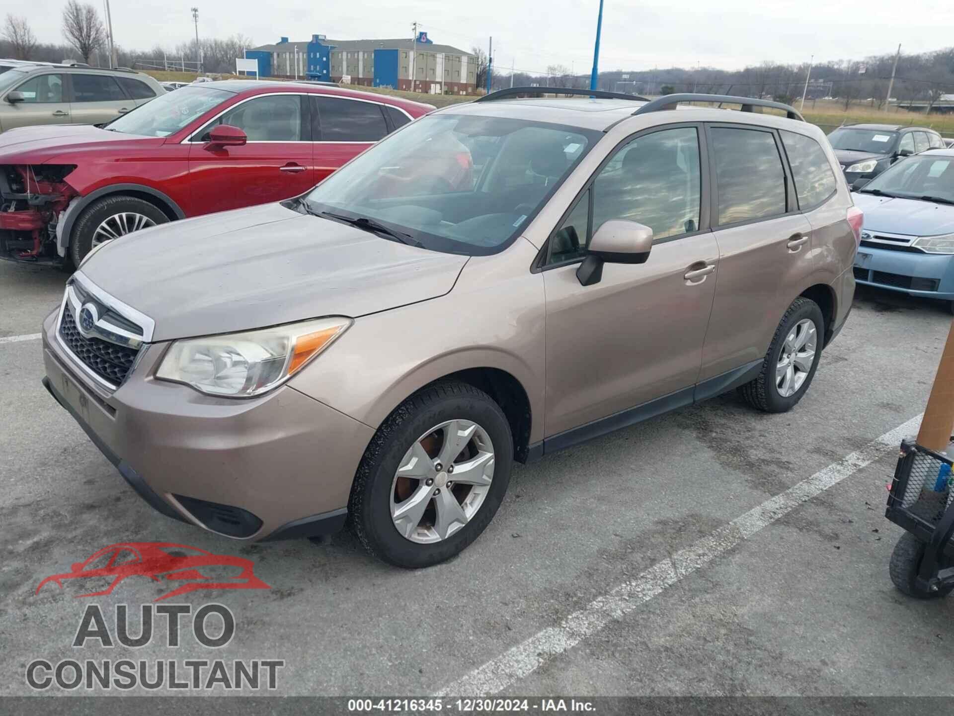 SUBARU FORESTER 2014 - JF2SJAEC6EH526903