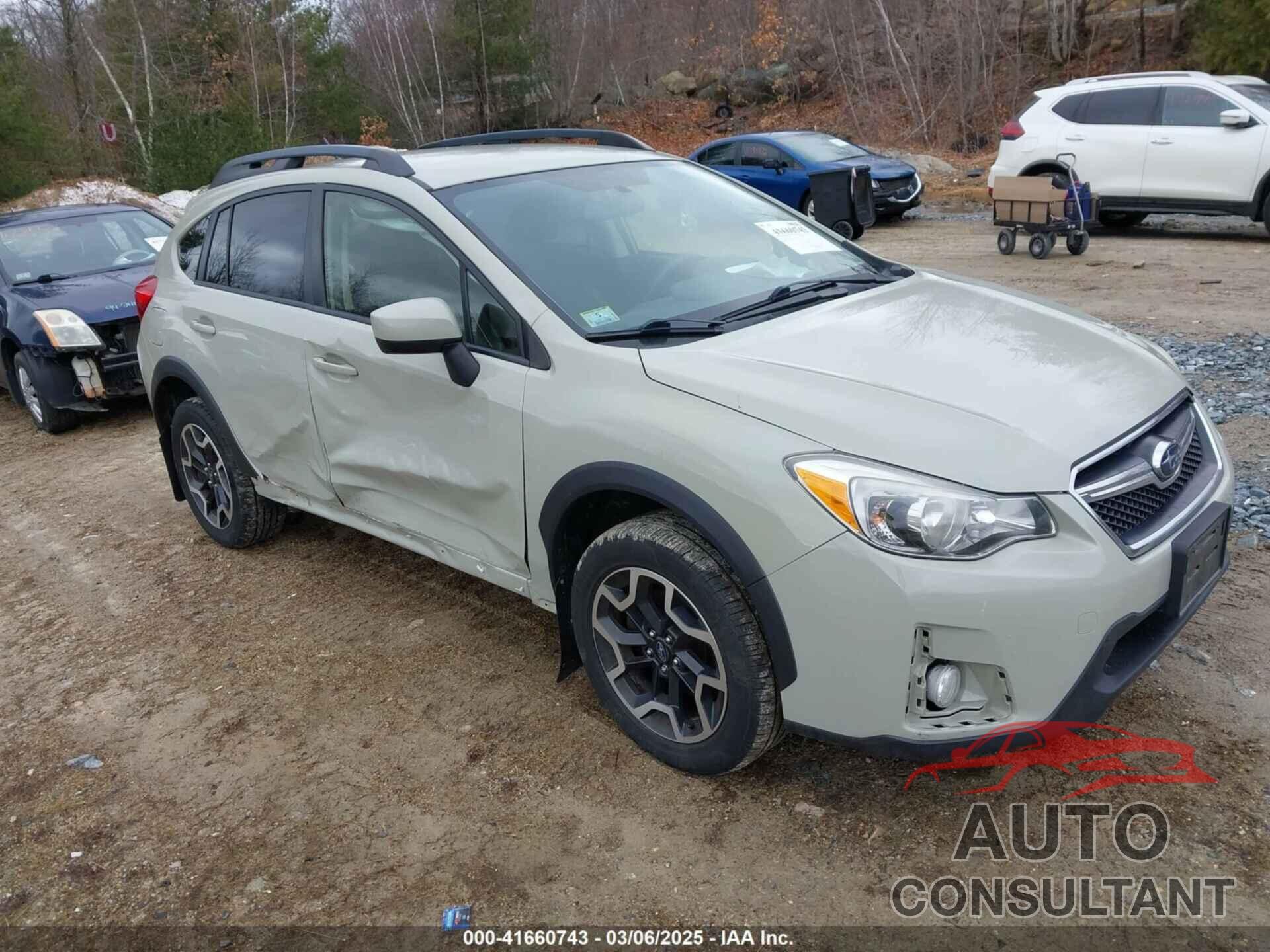 SUBARU CROSSTREK 2017 - JF2GPABC9H8208299