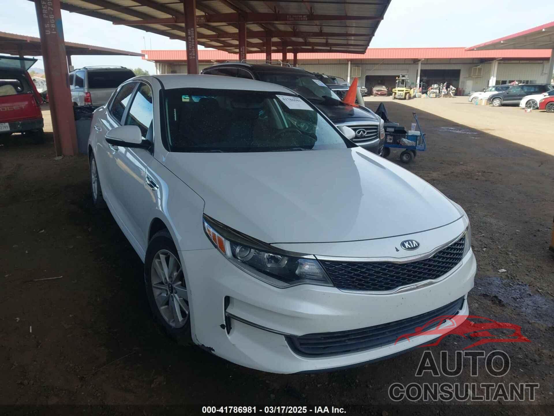 KIA OPTIMA 2016 - 5XXGT4L31GG049316