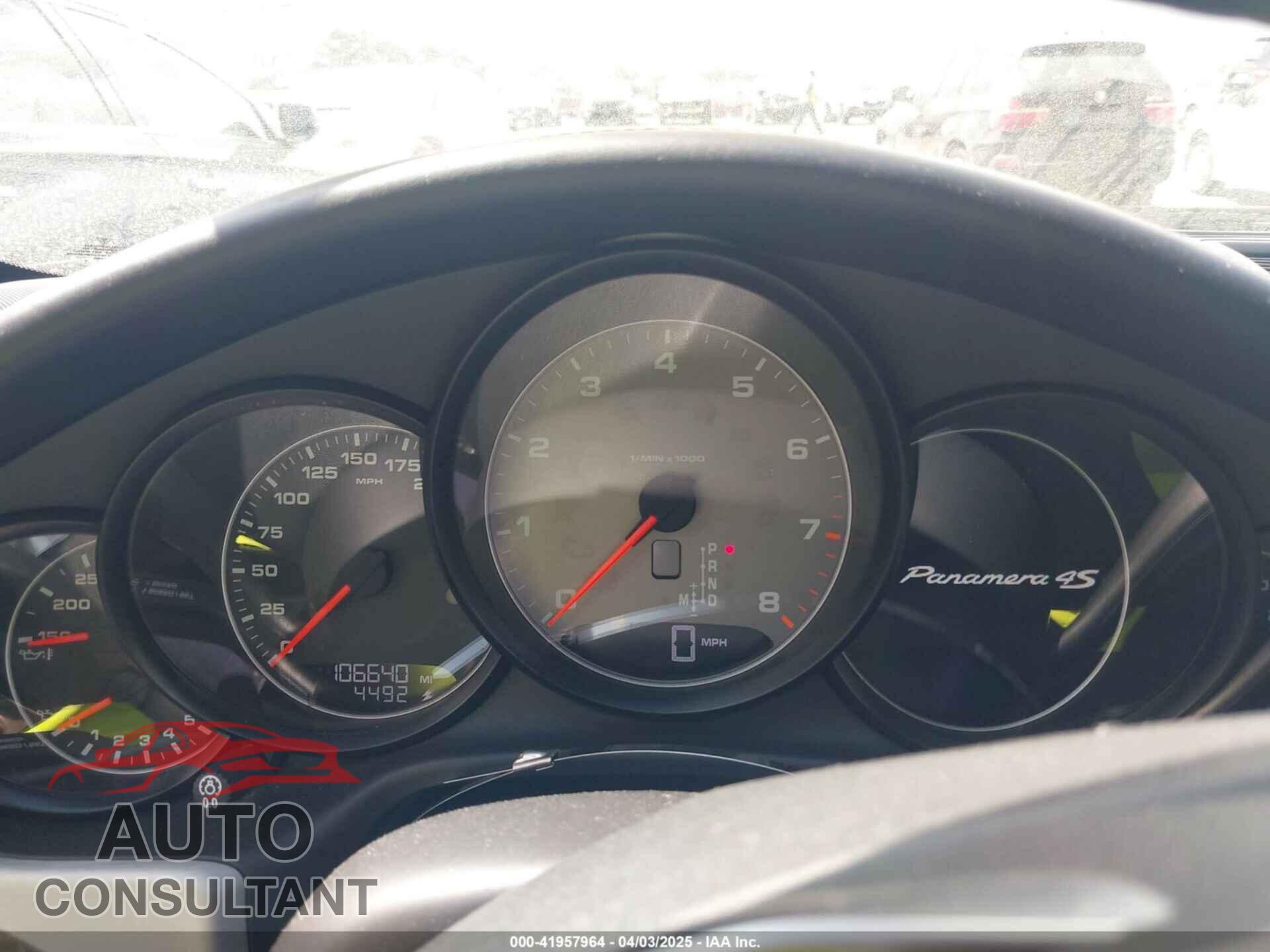 PORSCHE PANAMERA 2012 - WP0AB2A75CL062146