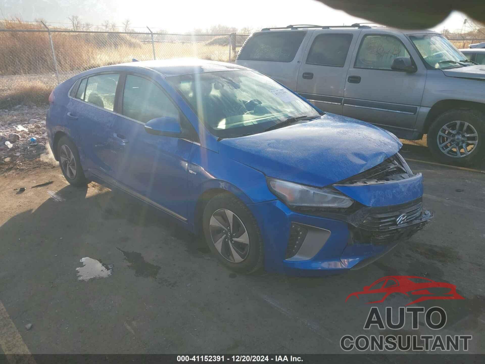 HYUNDAI IONIQ HYBRID 2017 - KMHC75LC7HU026283