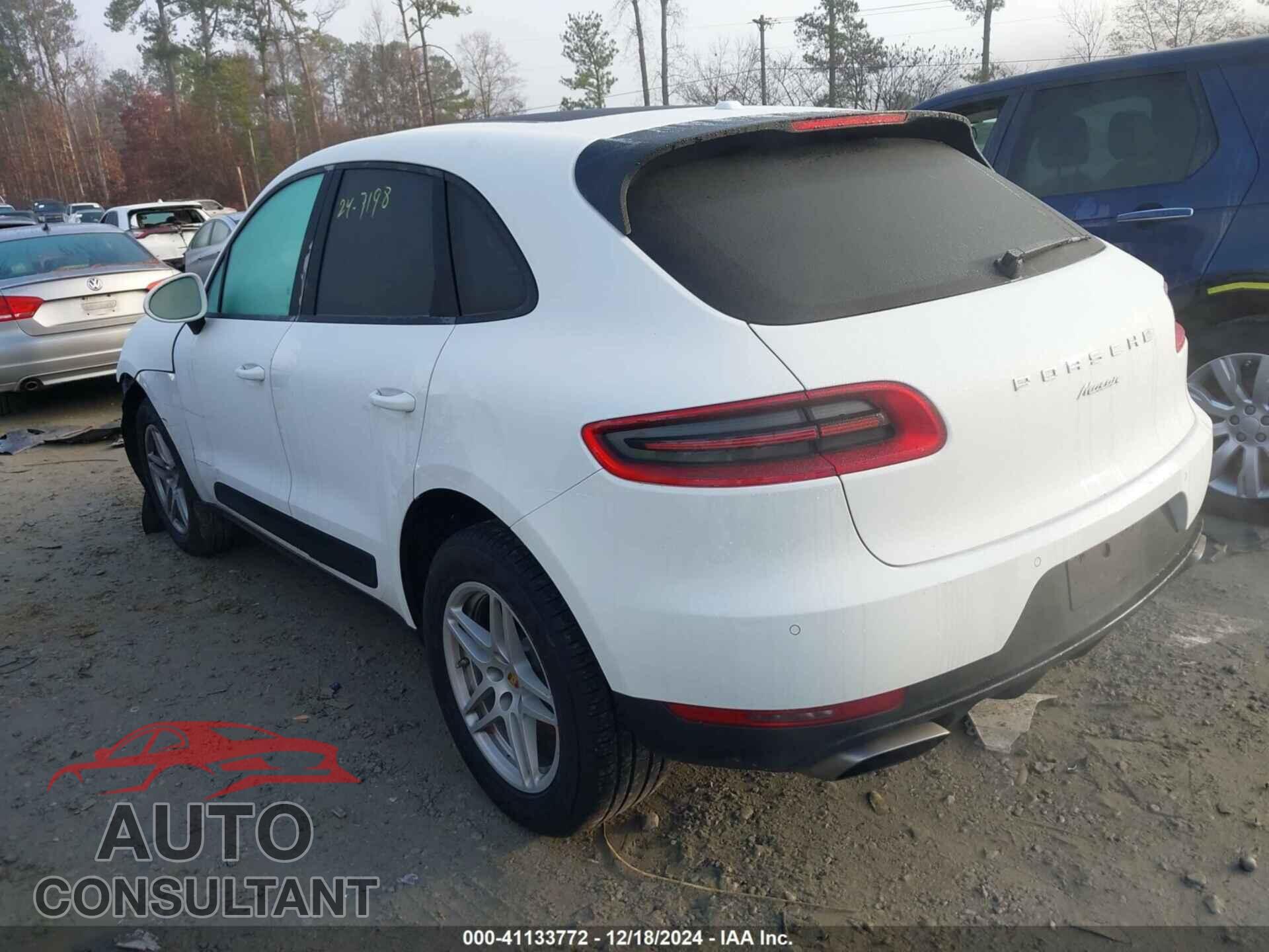 PORSCHE MACAN 2017 - WP1AA2A50HLB82749