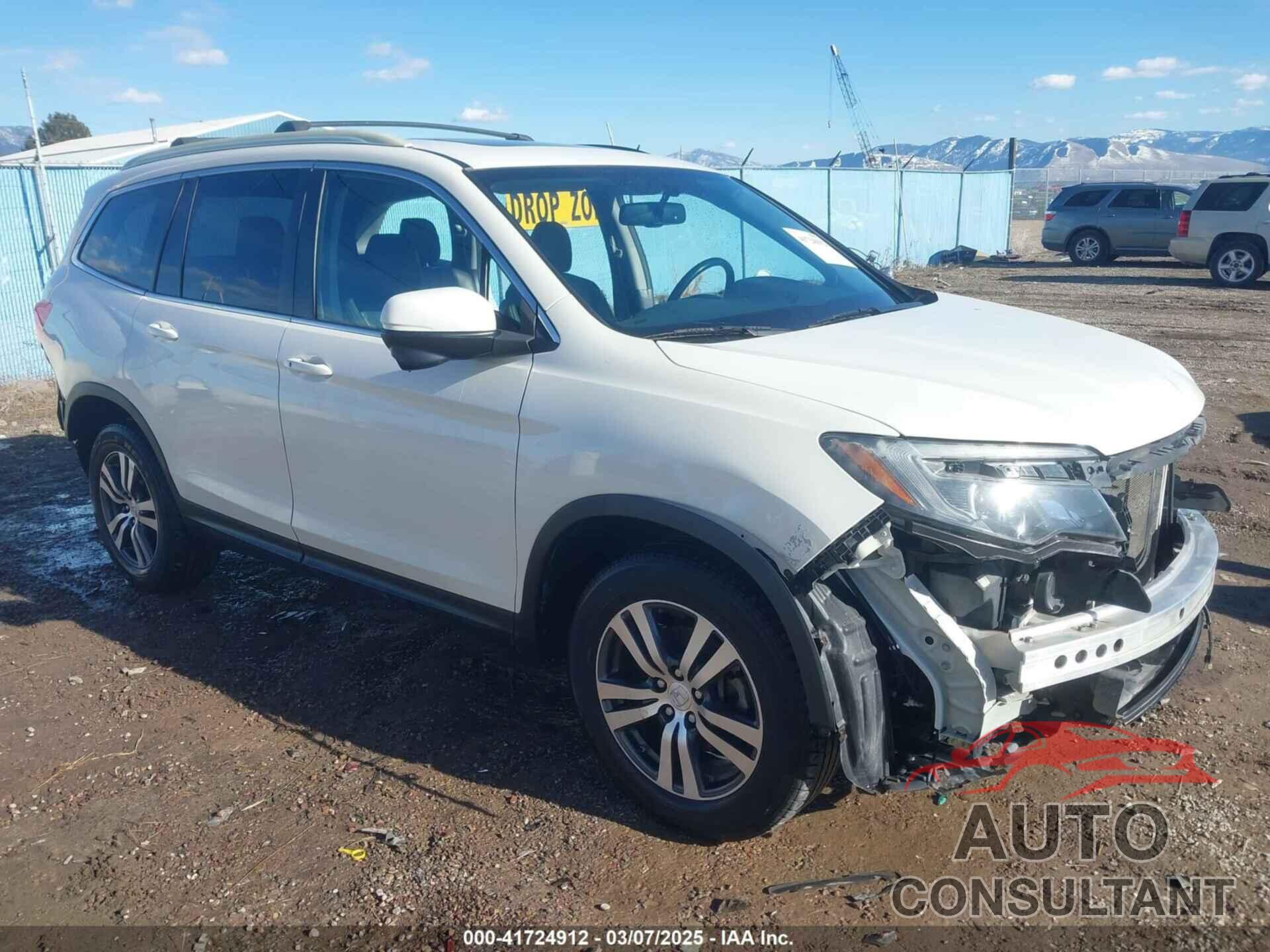 HONDA PILOT 2018 - 5FNYF6H57JB008572