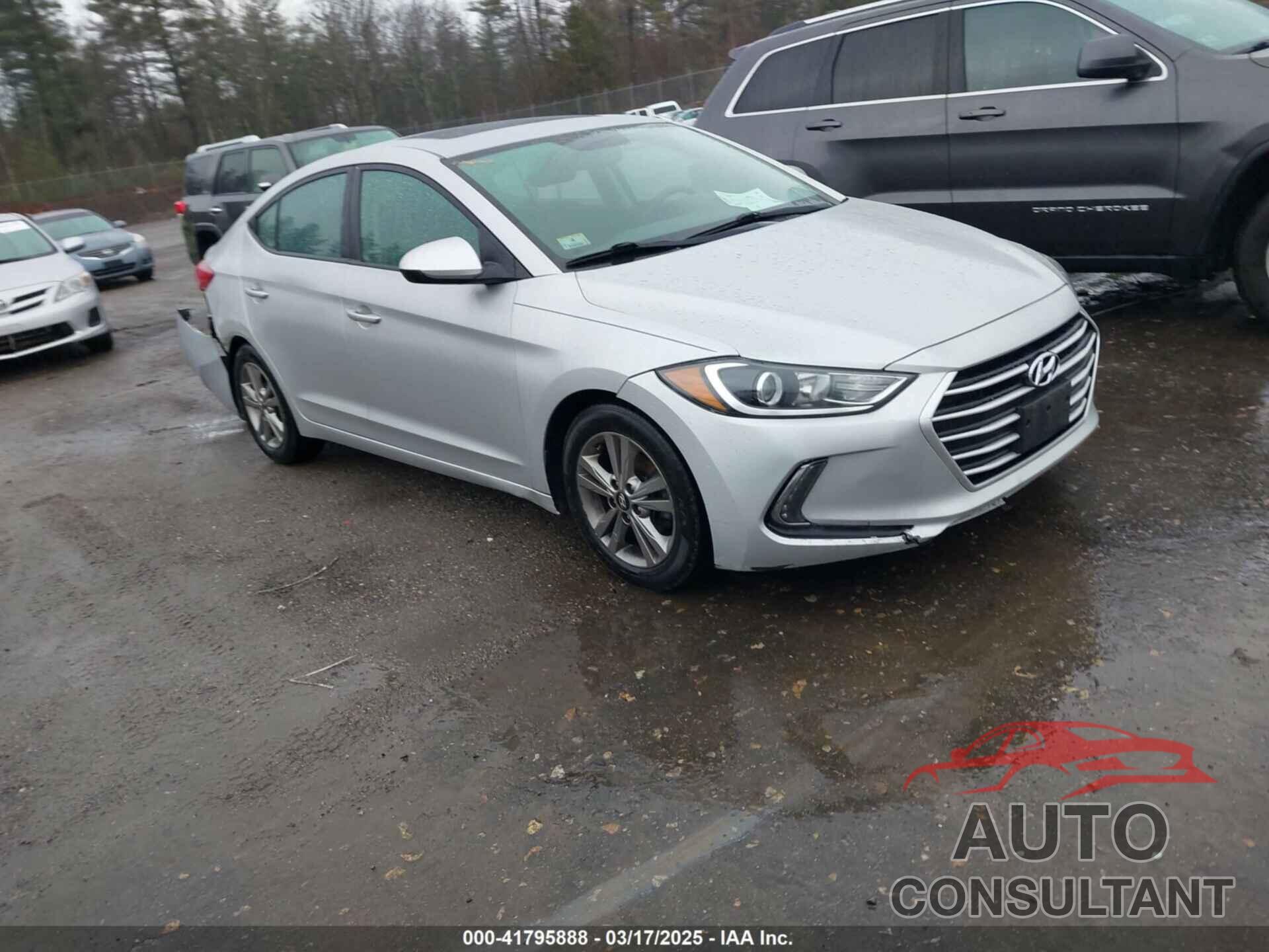 HYUNDAI ELANTRA 2017 - 5NPD84LFXHH170074