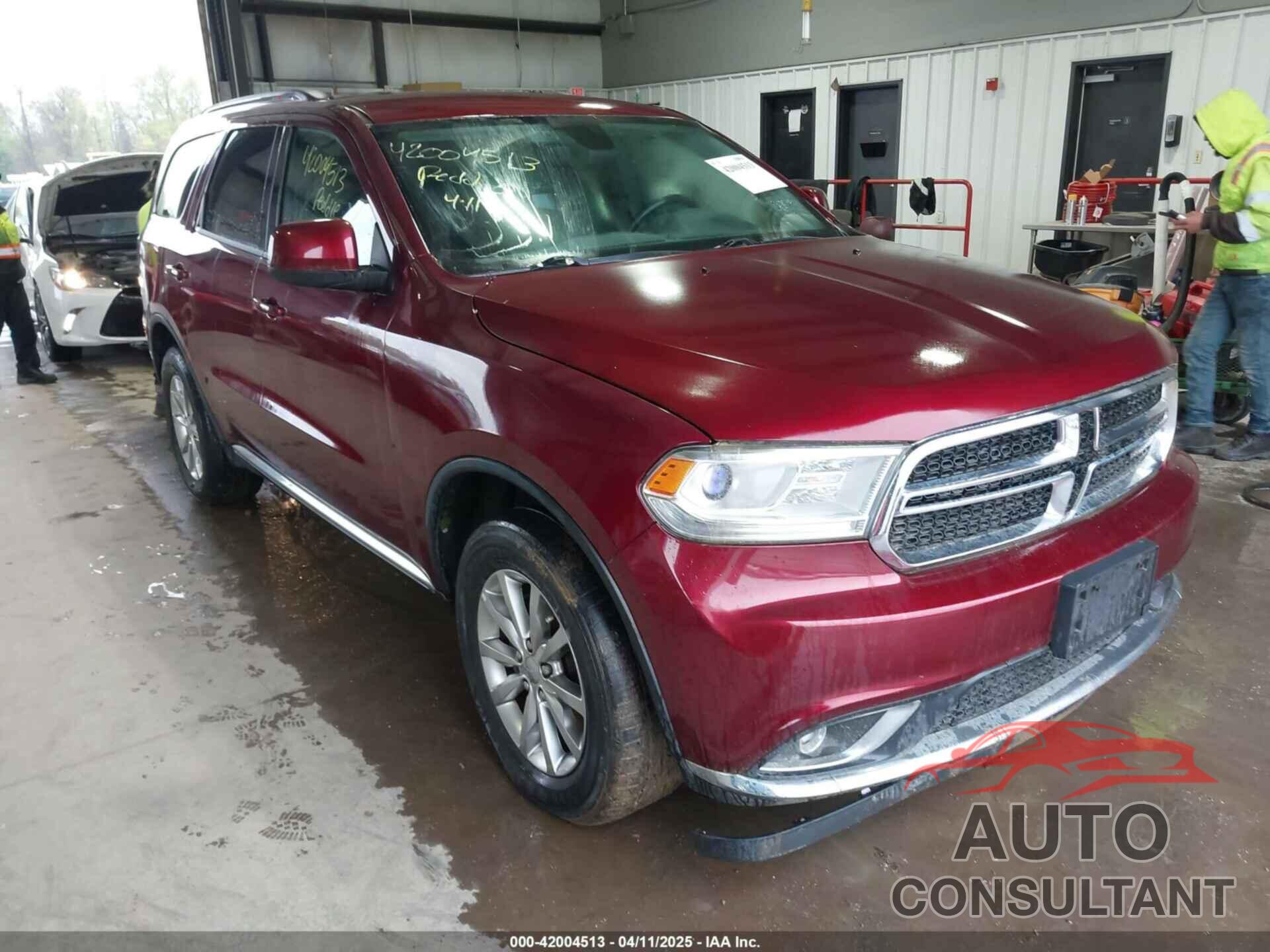 DODGE DURANGO 2016 - 1C4RDJAG7GC456082