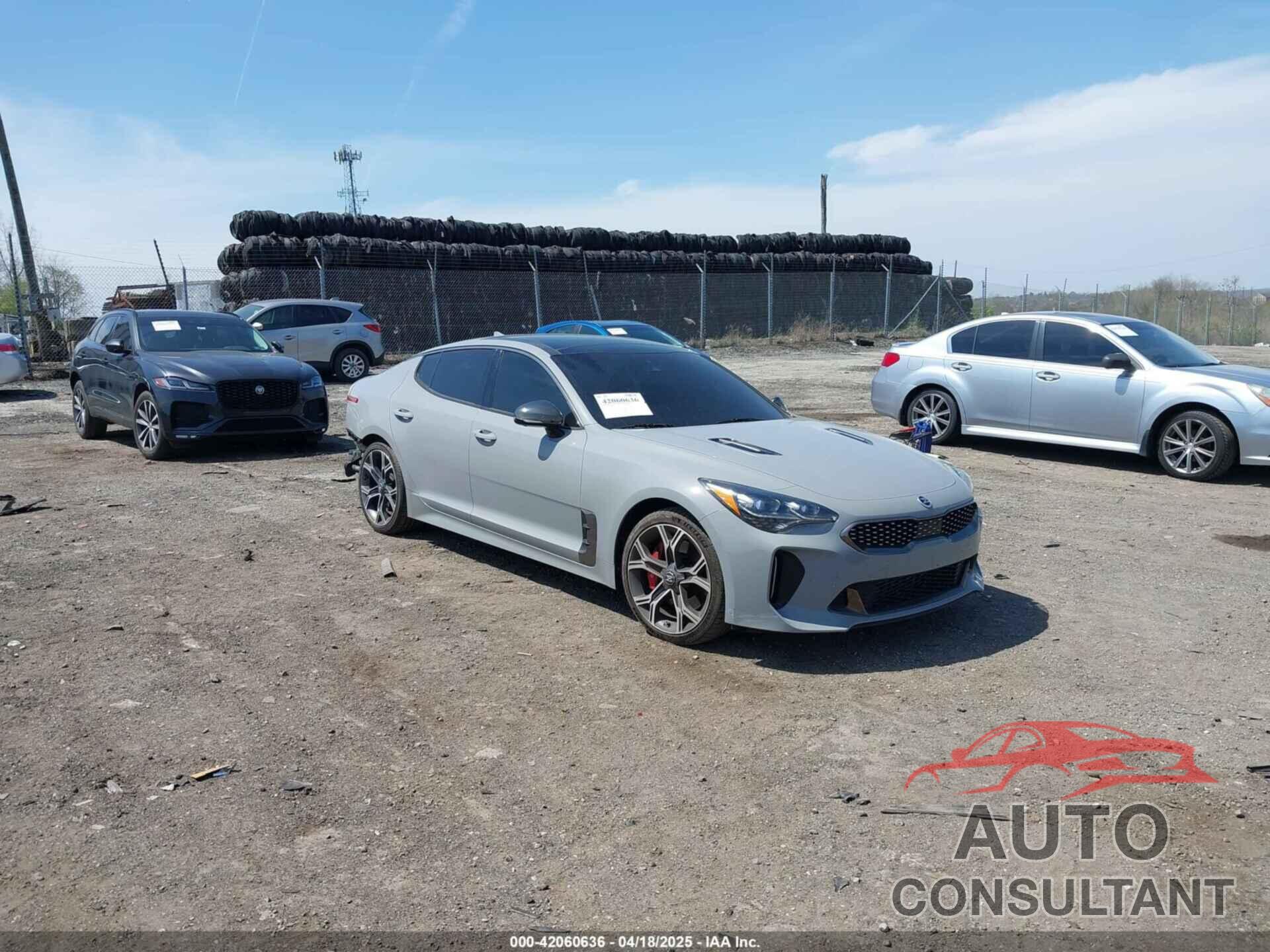 KIA STINGER 2021 - KNAE55LC5M6097786