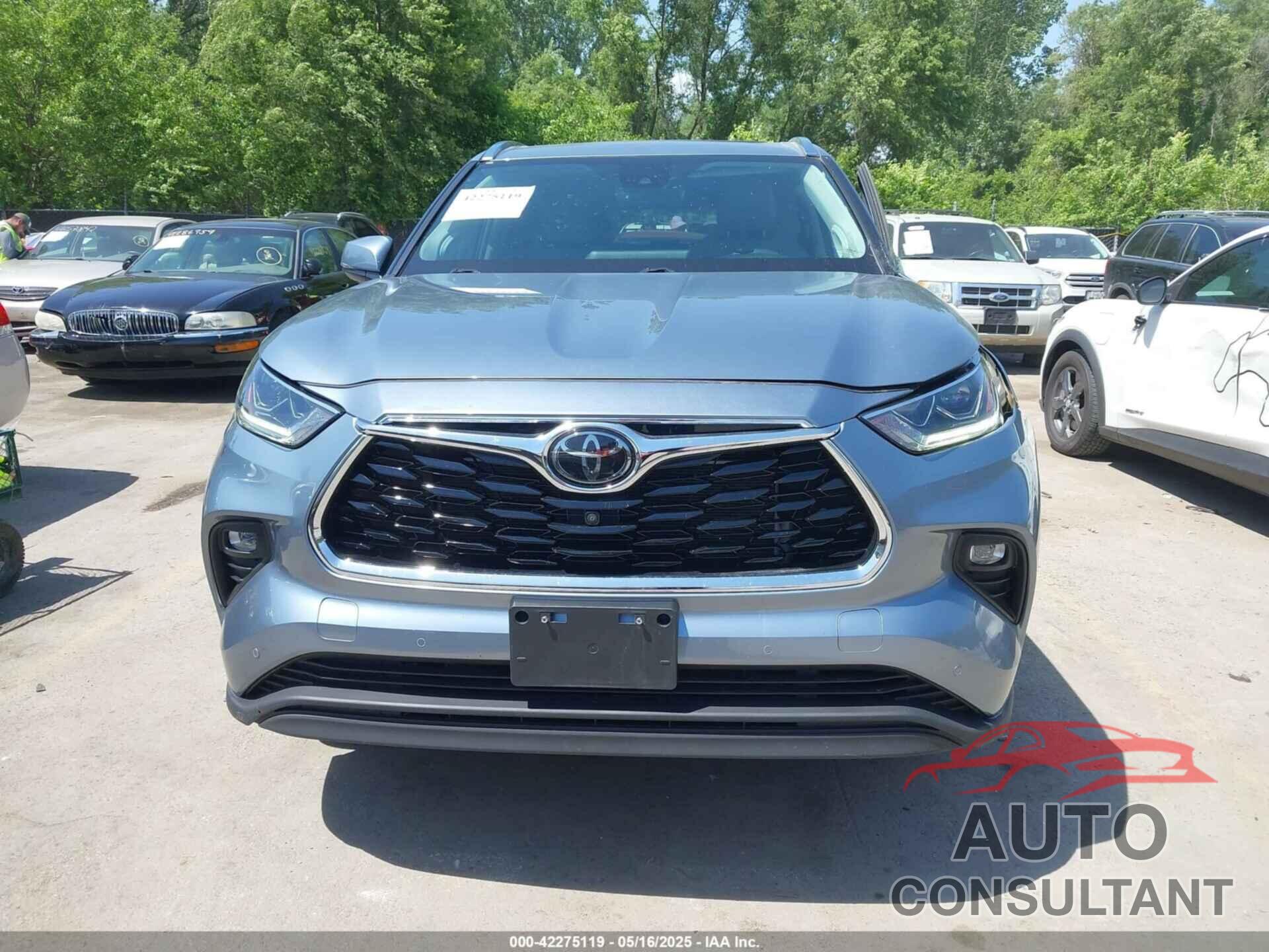 TOYOTA HIGHLANDER 2022 - 5TDDZRBH0NS192331