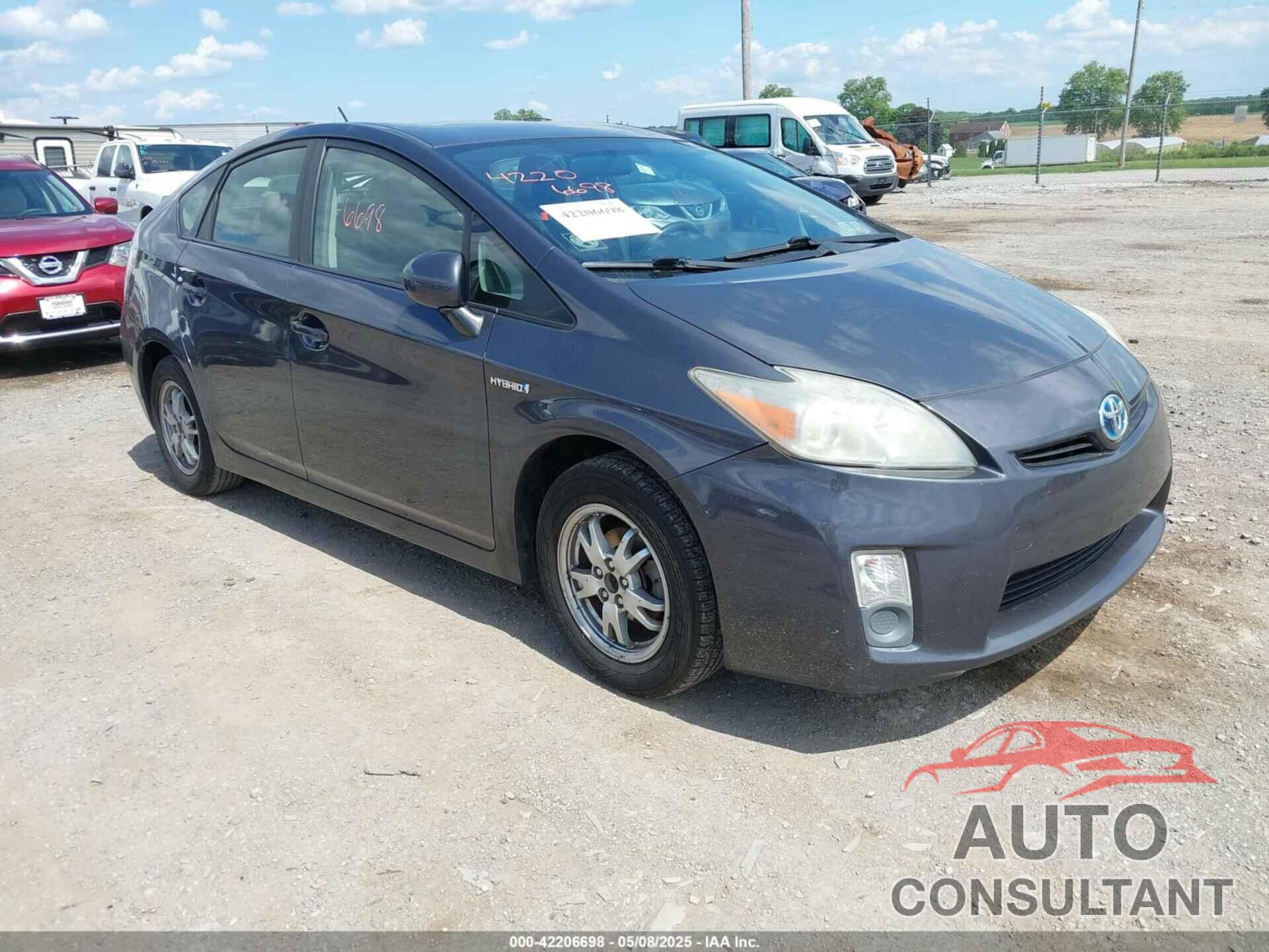 TOYOTA PRIUS 2011 - JTDKN3DUXB0253614