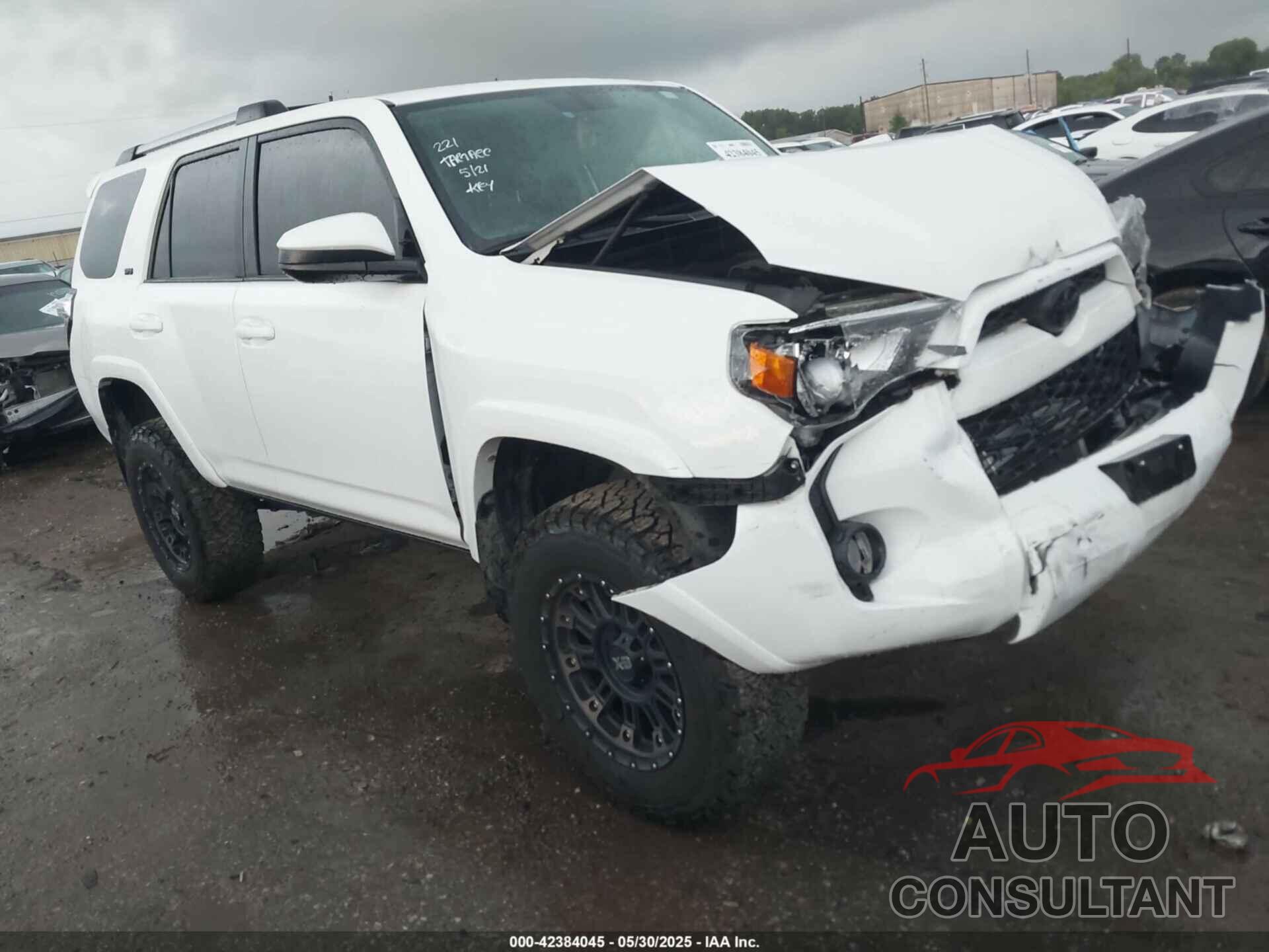 TOYOTA 4RUNNER 2019 - JTEBU5JR3K5698385
