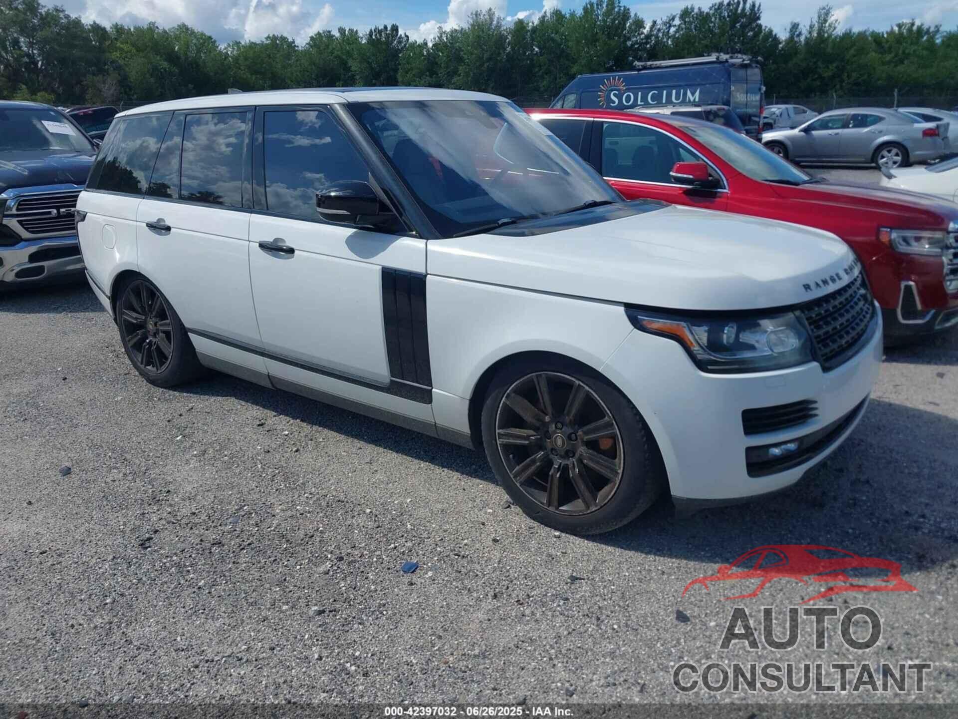 LAND ROVER RANGE ROVER 2017 - SALGS2FV0HA376137