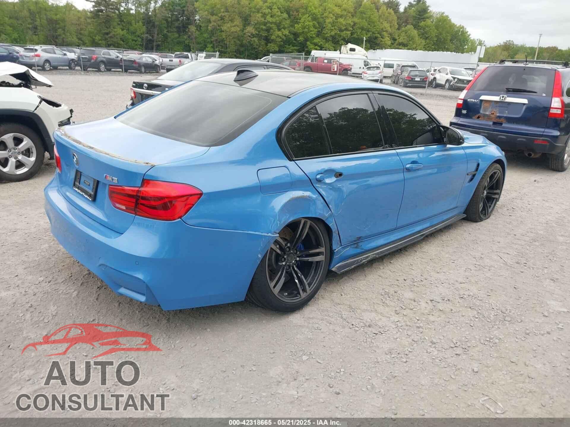 BMW M3 2016 - WBS8M9C57GP966908