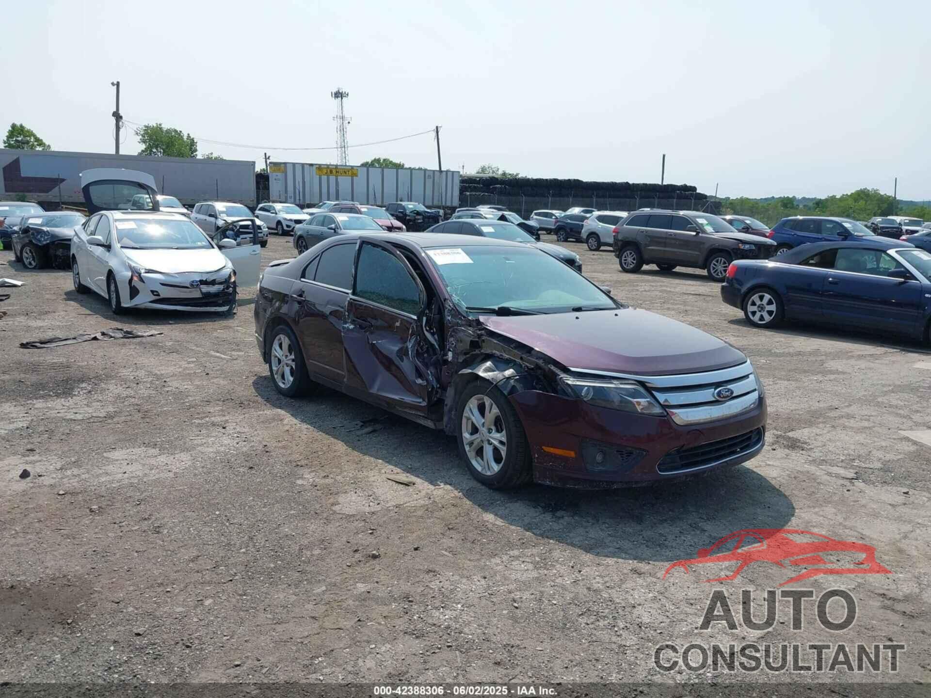 FORD FUSION 2012 - 3FAHP0HA6CR426765