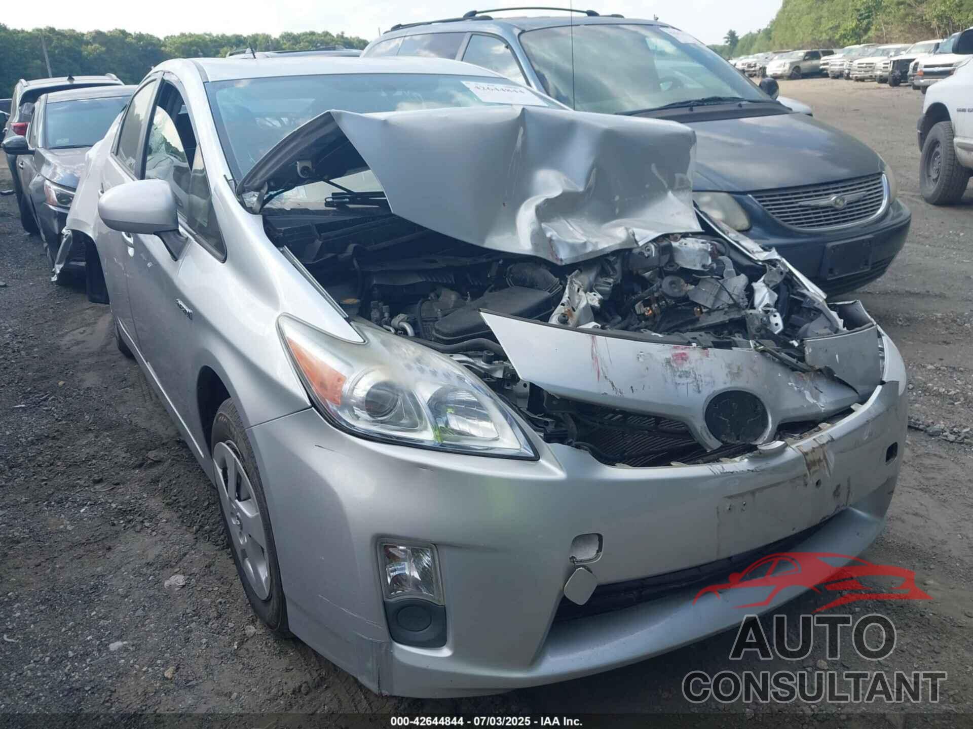 TOYOTA PRIUS 2011 - JTDKN3DU3B5302798