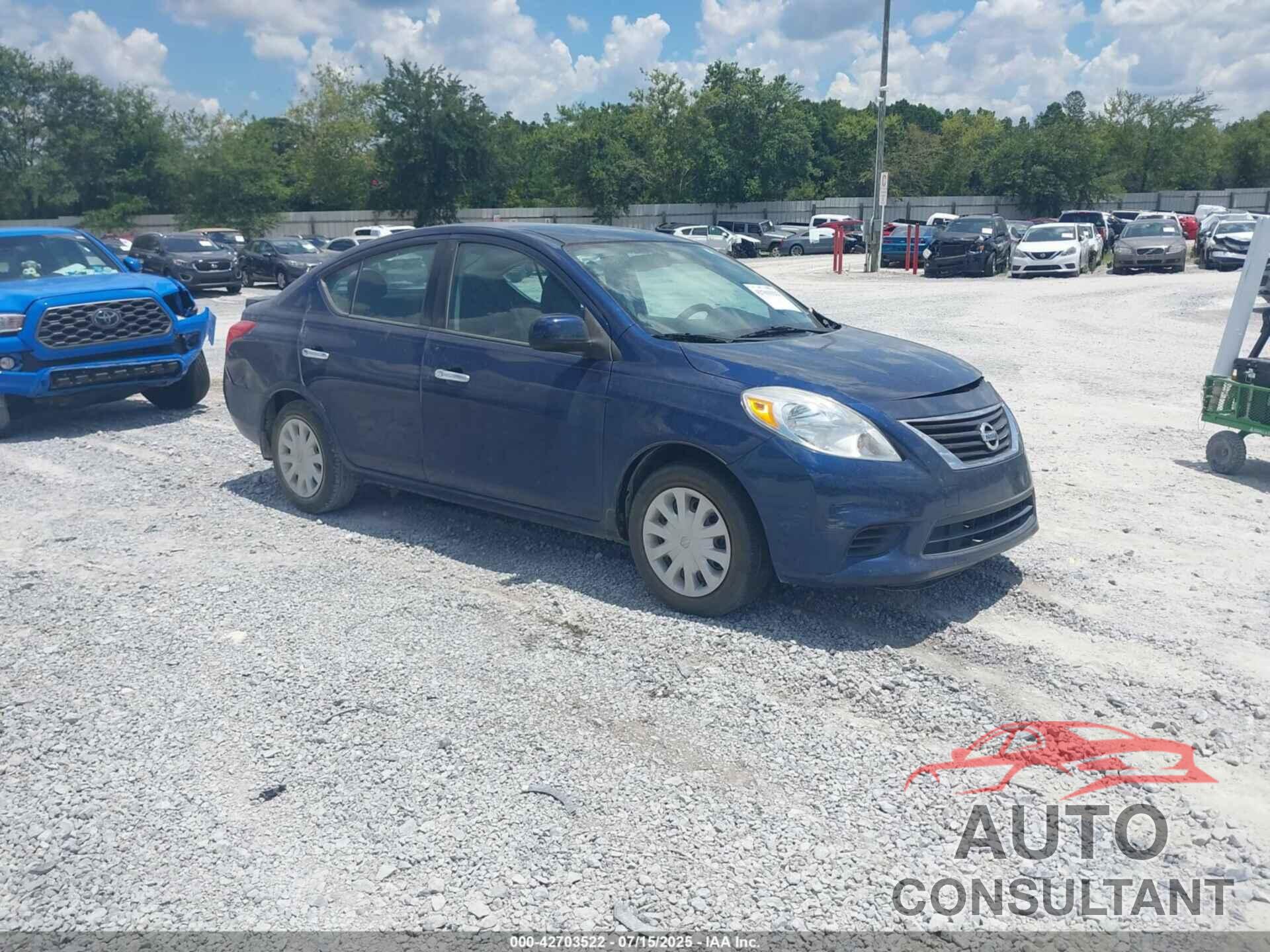 NISSAN VERSA 2014 - 3N1CN7AP1EL815811