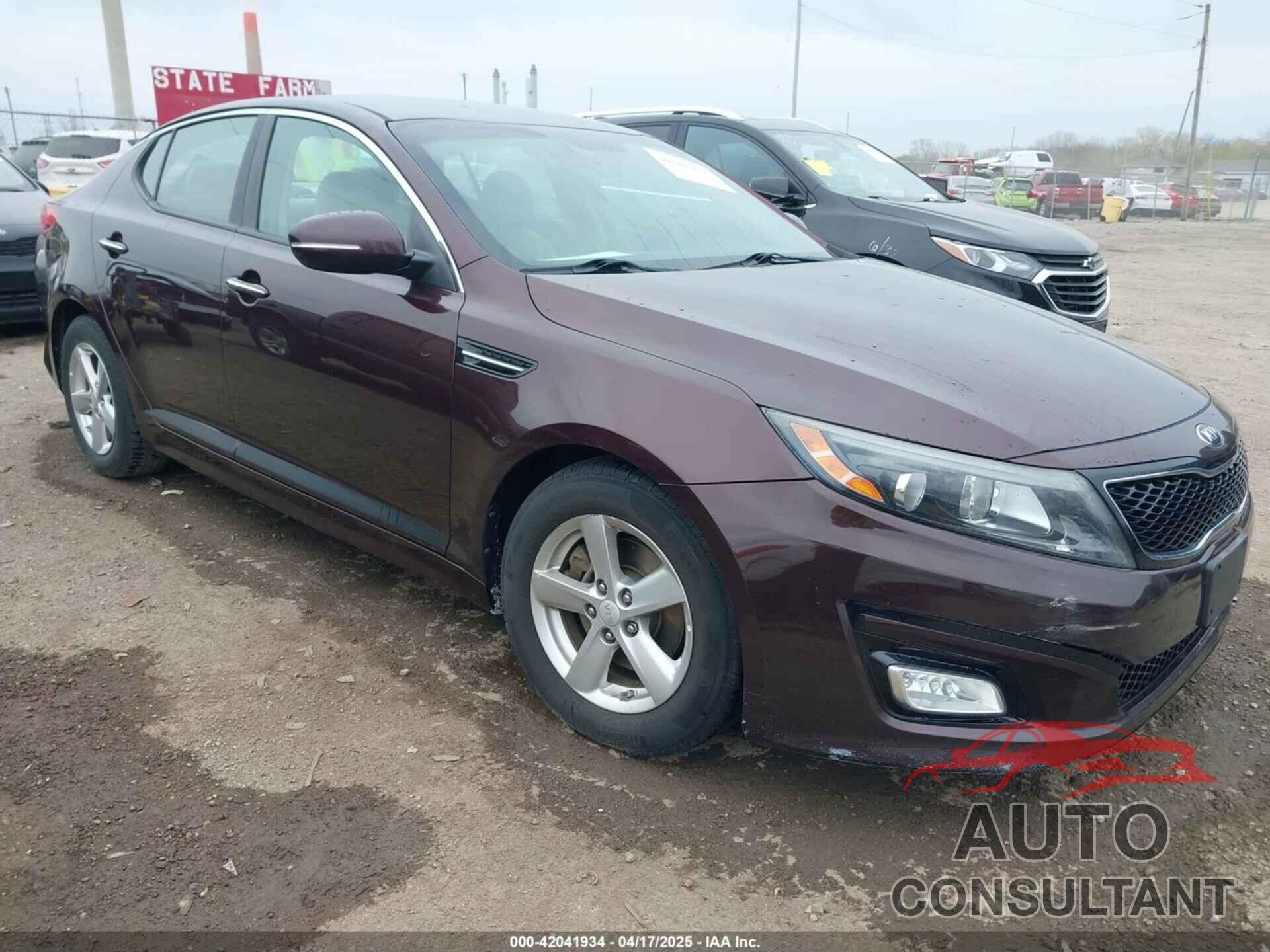 KIA OPTIMA 2015 - 5XXGM4A78FG480768