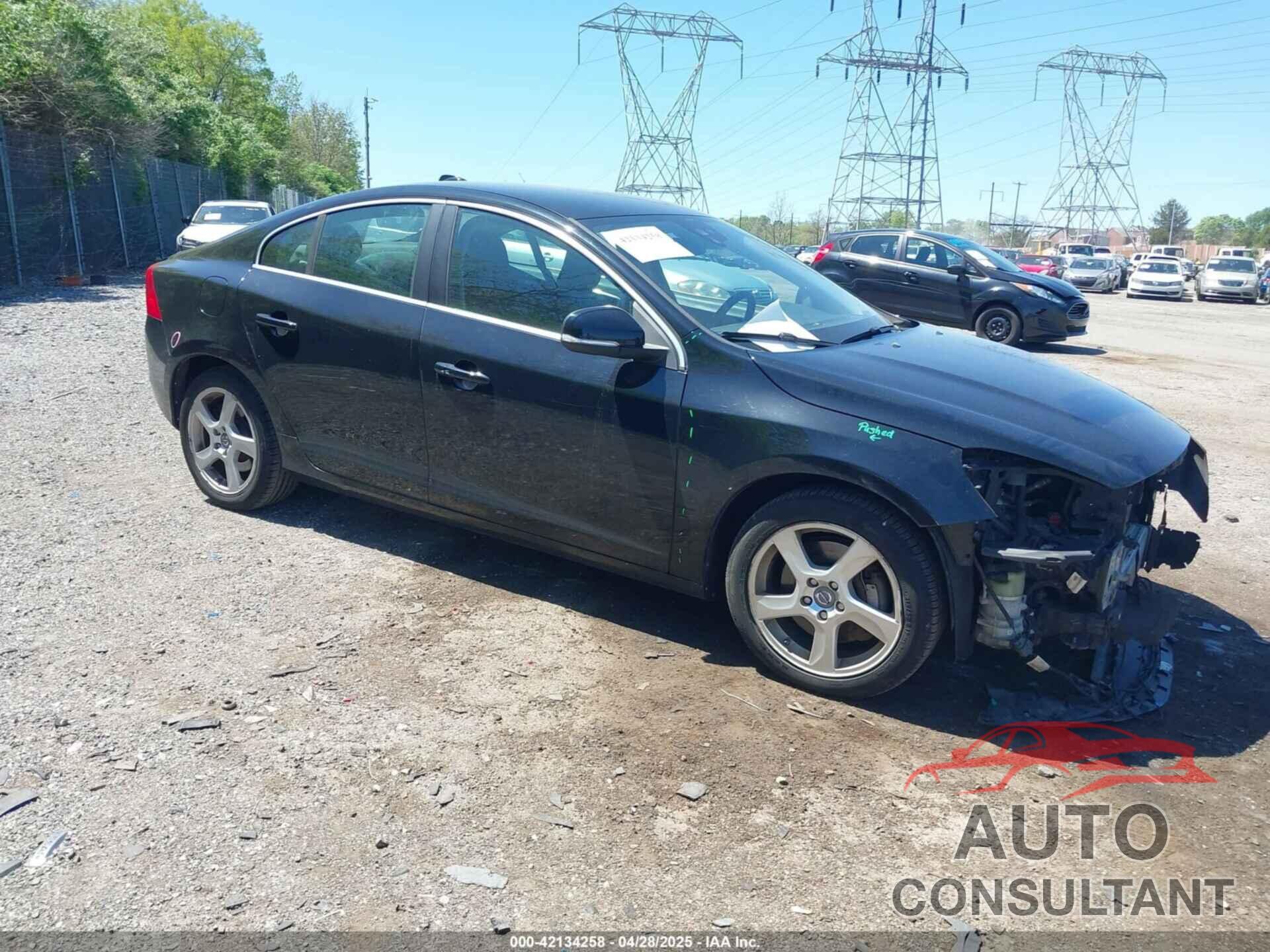 VOLVO S60 2012 - YV1622FSXC2037519