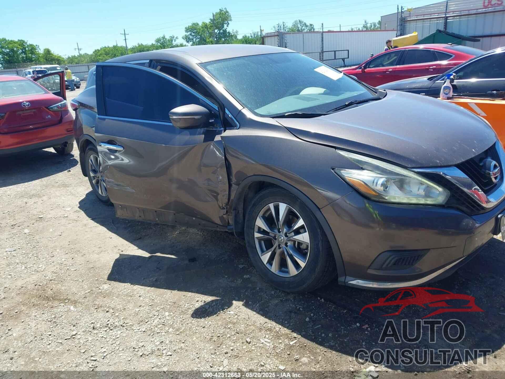 NISSAN MURANO 2015 - 5N1AZ2MG8FN269013