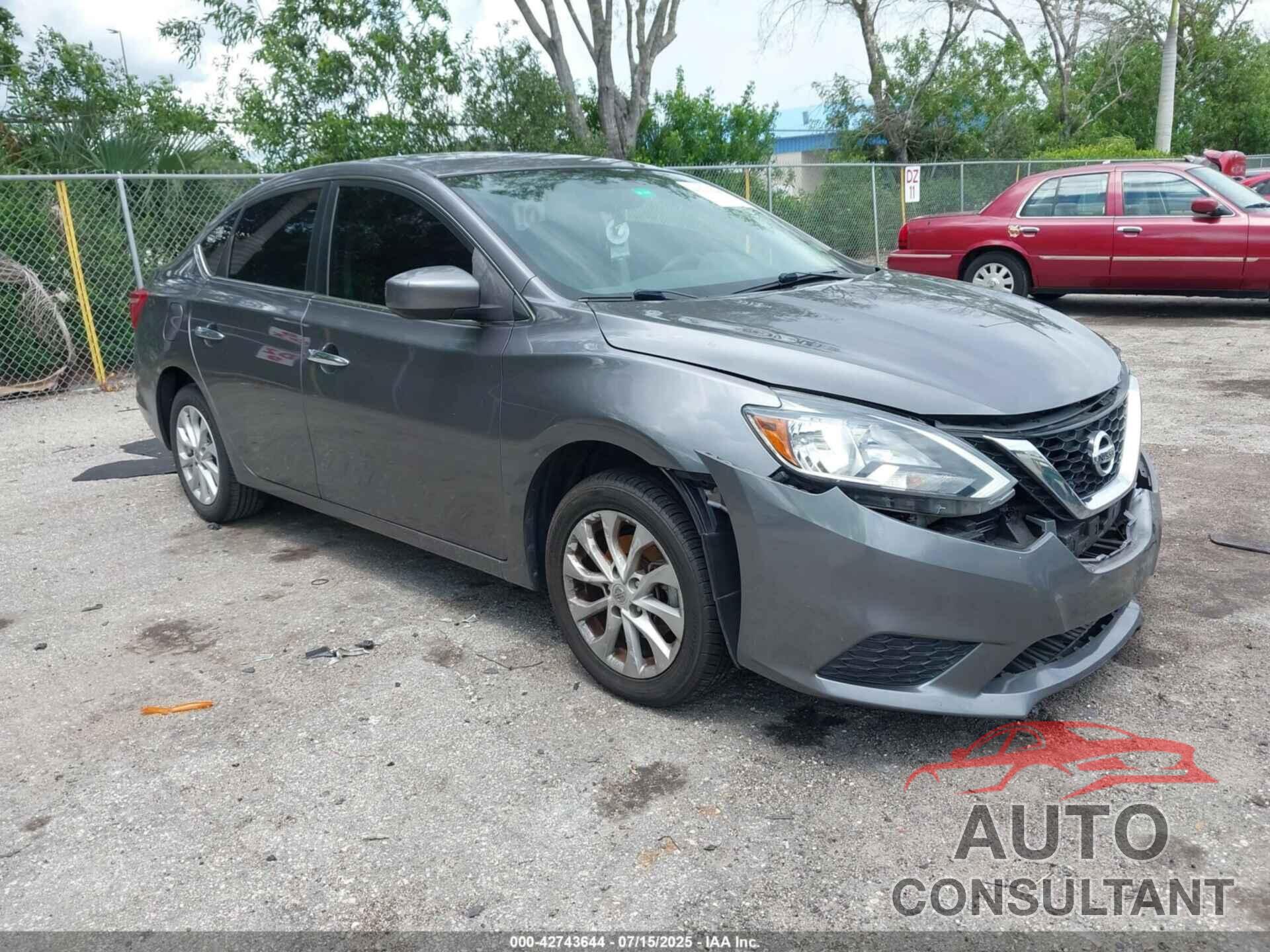 NISSAN SENTRA 2019 - 3N1AB7AP3KY396195