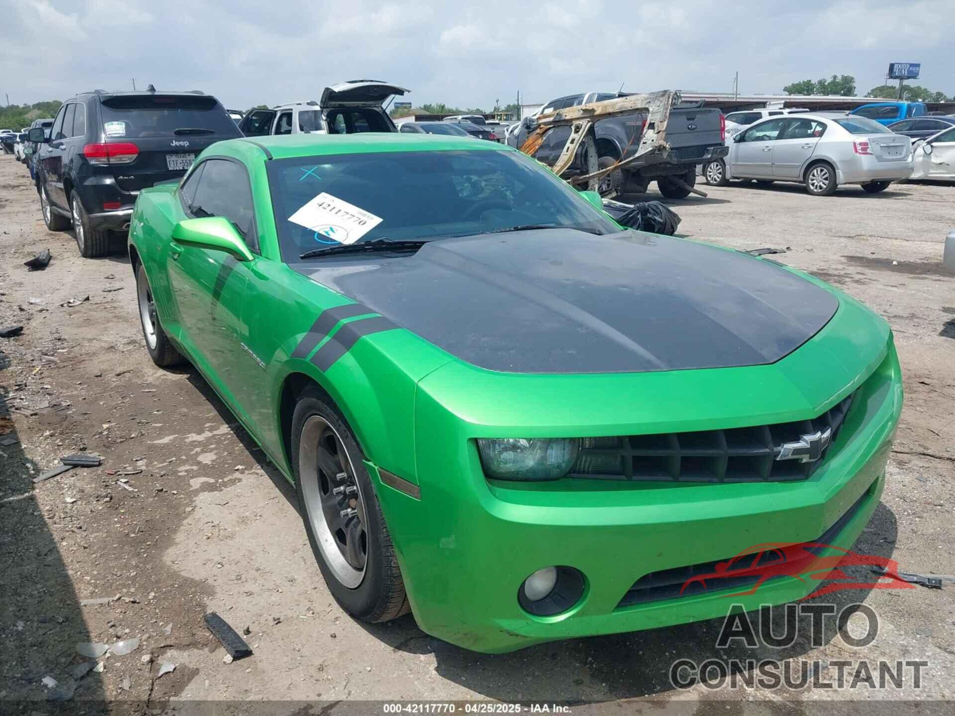 CHEVROLET CAMARO 2010 - 2G1FF1EV3A9222759