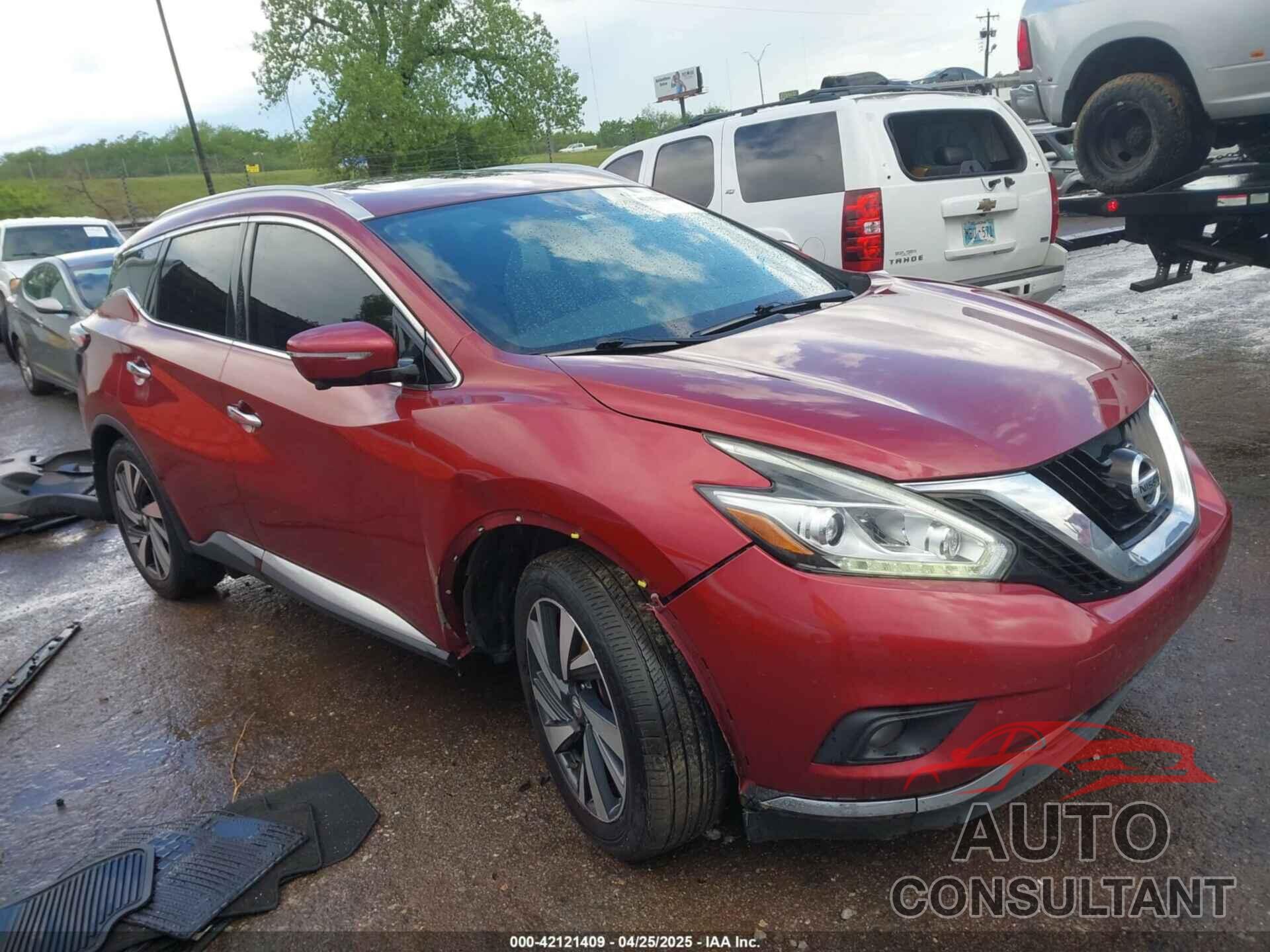 NISSAN MURANO 2015 - 5N1AZ2MG7FN267995